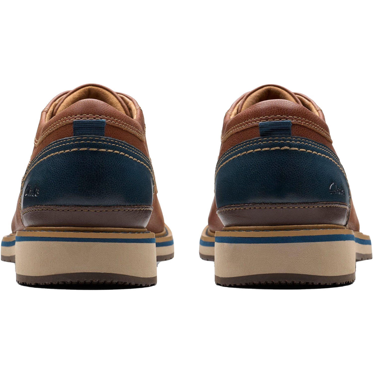 Mens Clarks Men's Clarks Monahan Plain Tan Leather Tan Leather