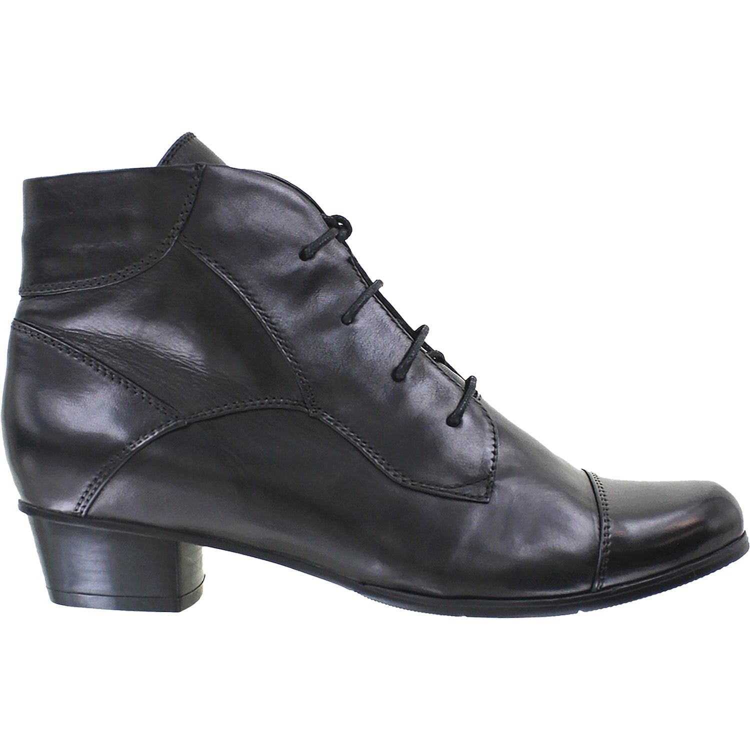 Womens Regarde le ciel Women's Regarde Le Ciel Stefany-123 Black Glove Leather Black Glove Leather