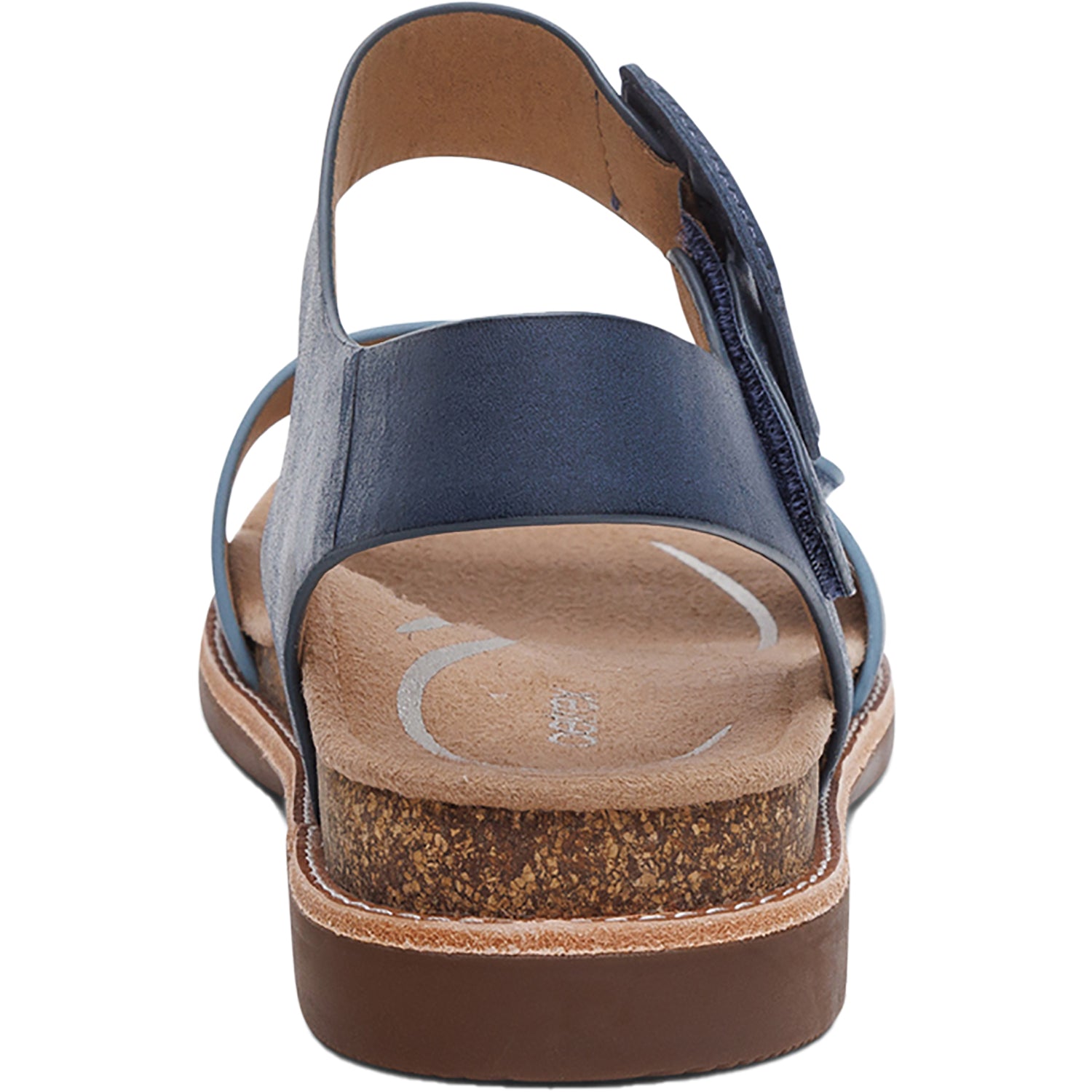 Womens Aetrex Women's Aetrex Claire Navy Leather Navy