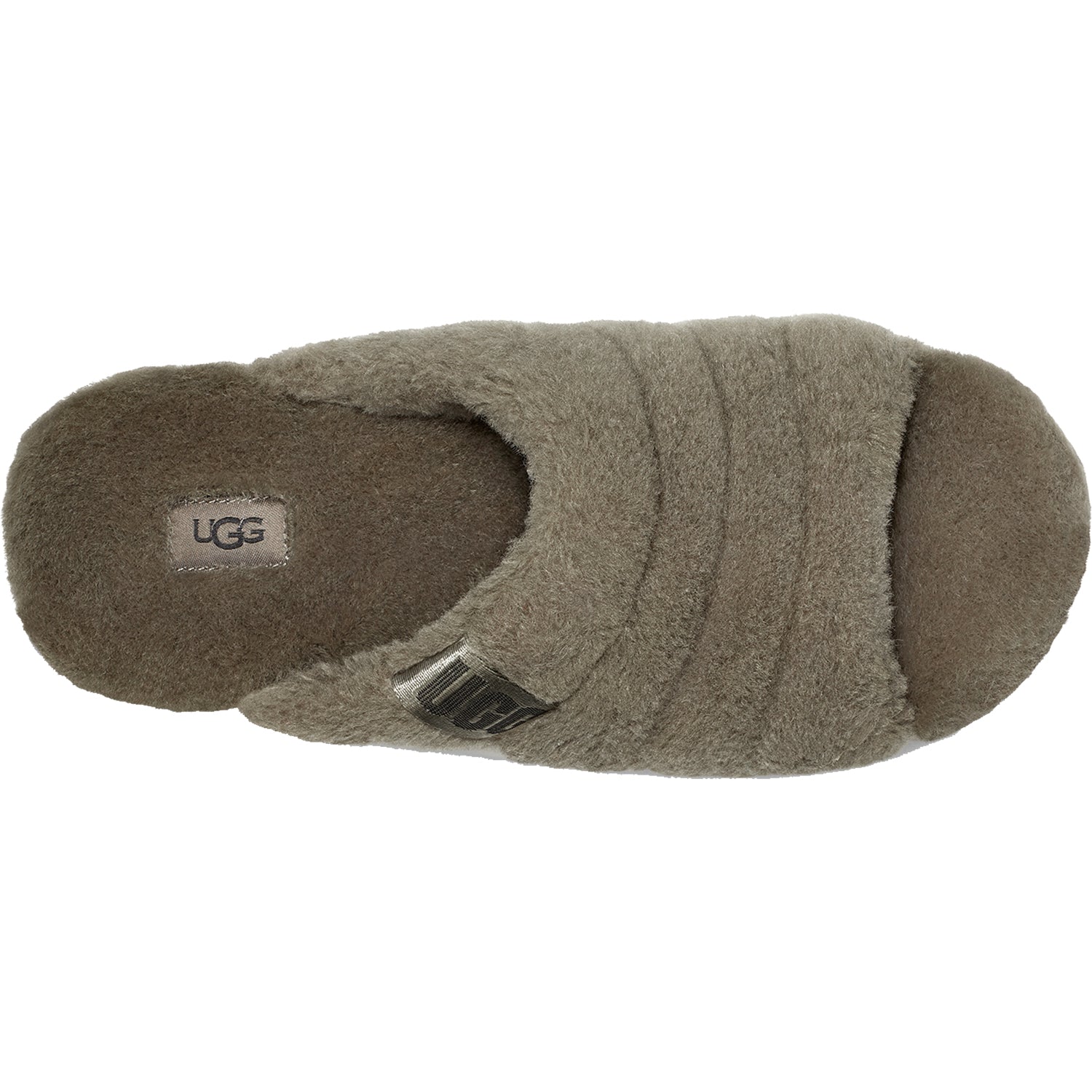 Mens Ugg Men's UGG Fluff You Burnt Olive Wool Burnt Olive Wool
