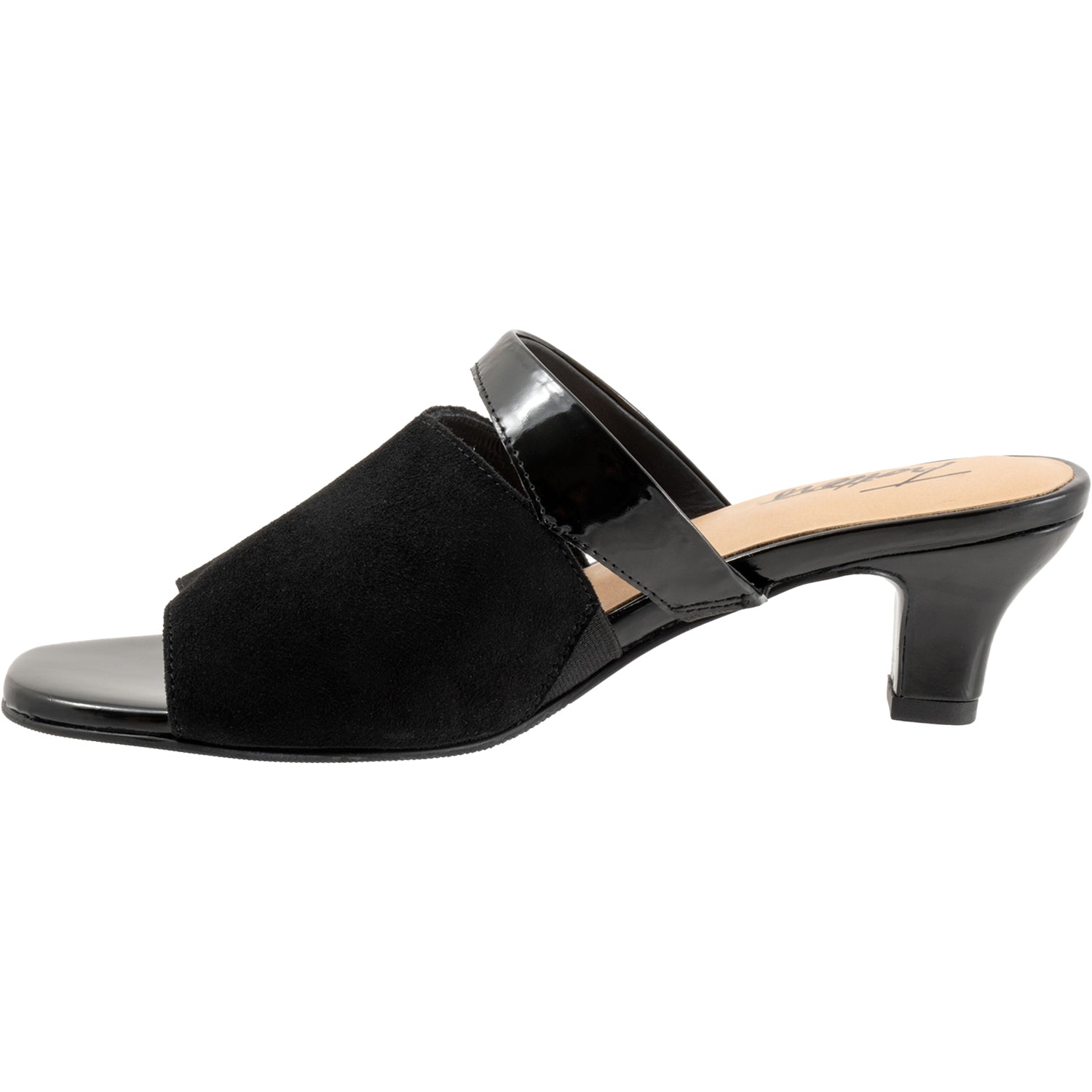 Womens Trotters Women's Trotters Ninette Black Suede Black Suede