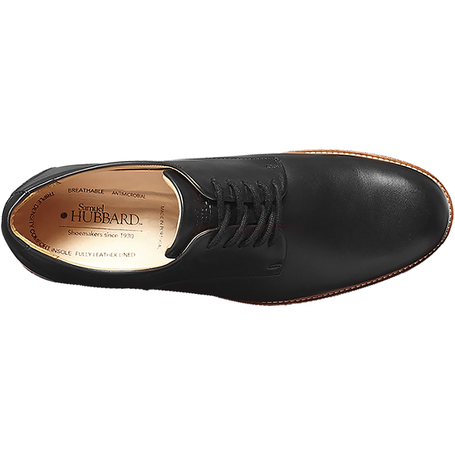 Mens Samuel hubbard Men's Samuel Hubbard Founder Black Leather Black Leather