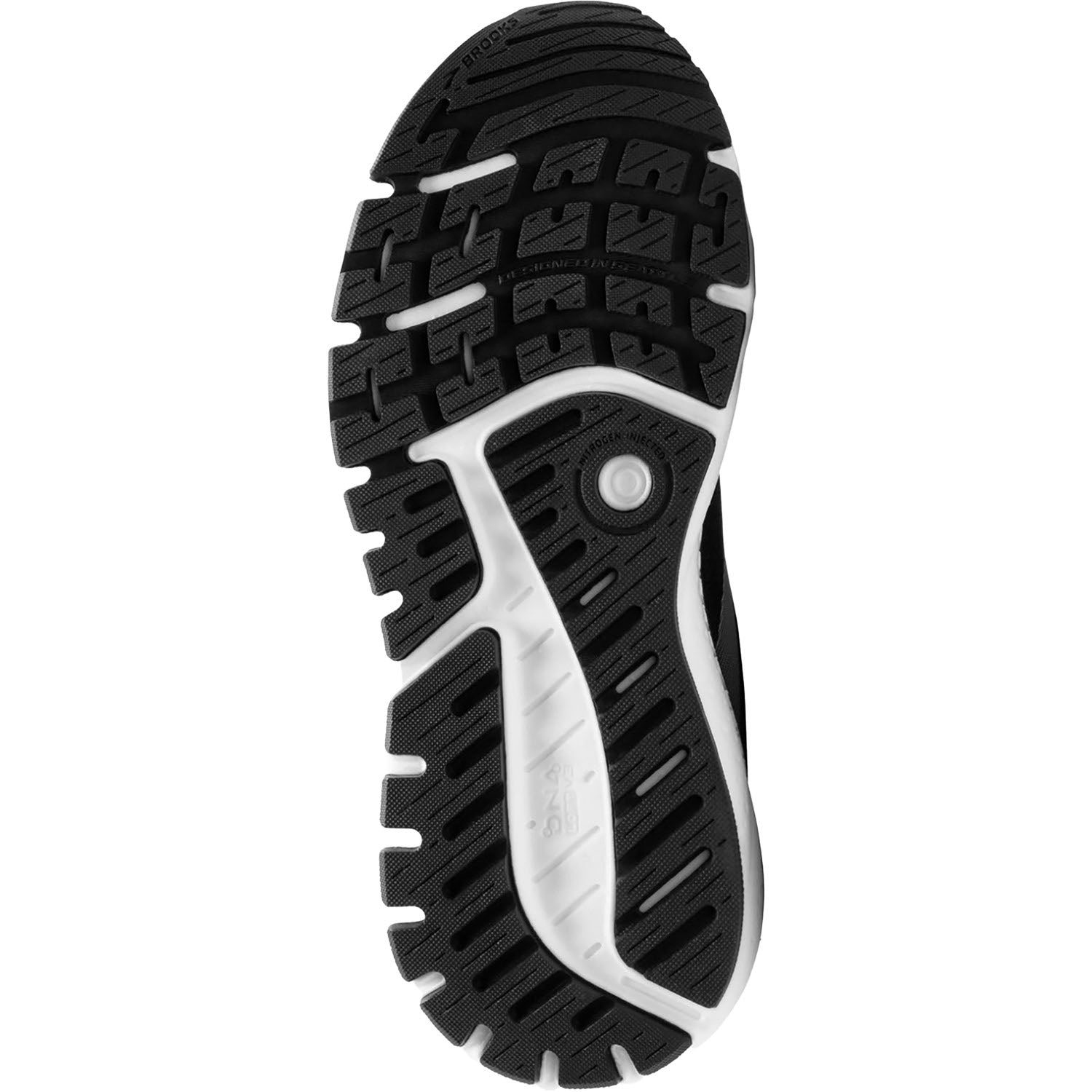 Womens Brooks Women's Brooks Ariel GTS 24 Ebony/Black/White Mesh Ebony/Black/White