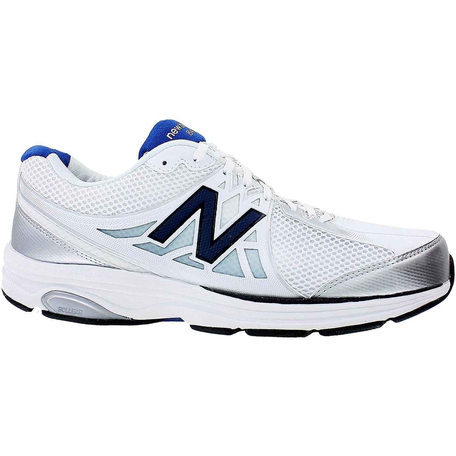 Mens New balance Men's New Balance MW847WT2 Walking Shoe White Synthetic/Mesh White Synthetic/Mesh
