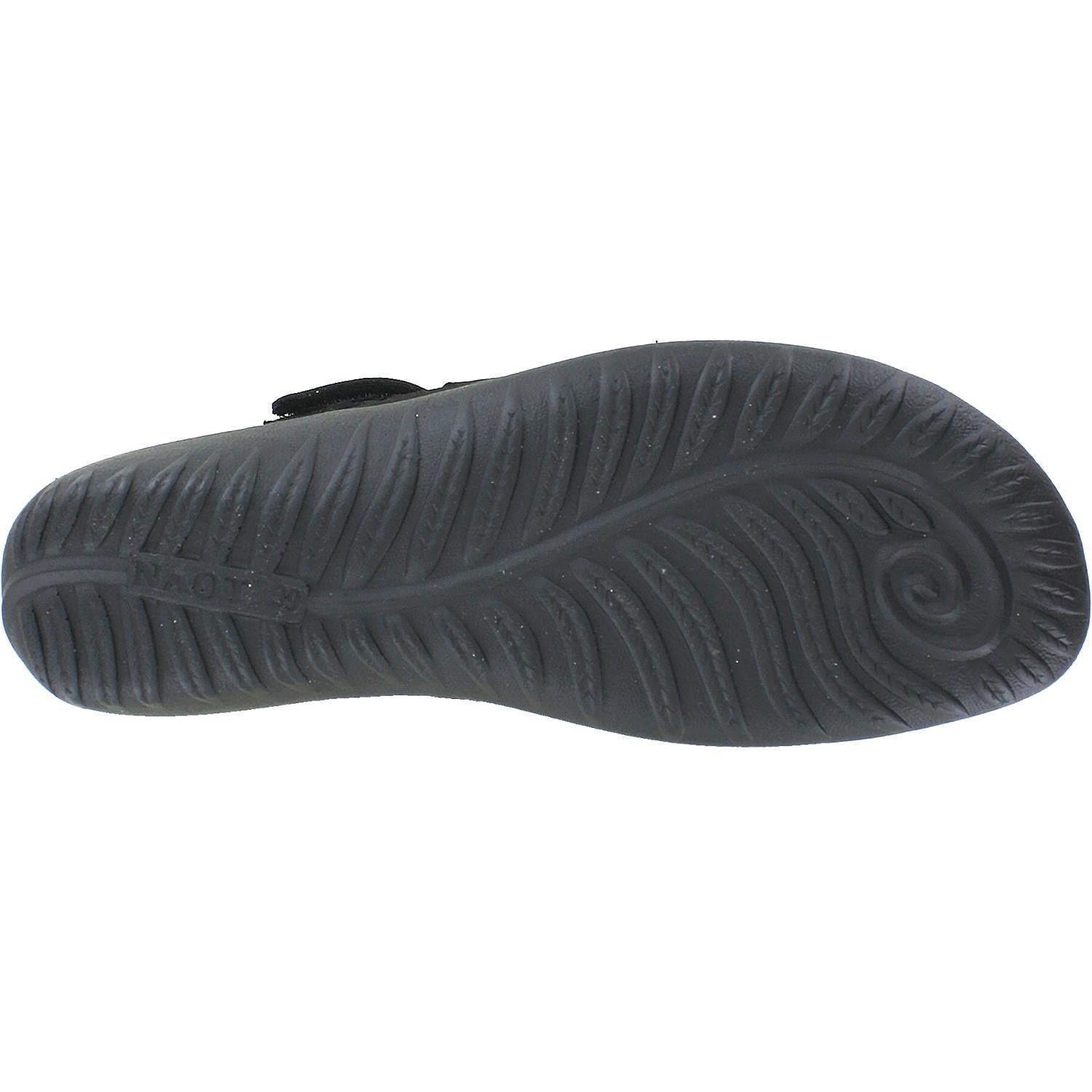 Womens Naot Women's Naot Agathis Black Velvet Nubuck Black Velvet Nubuck