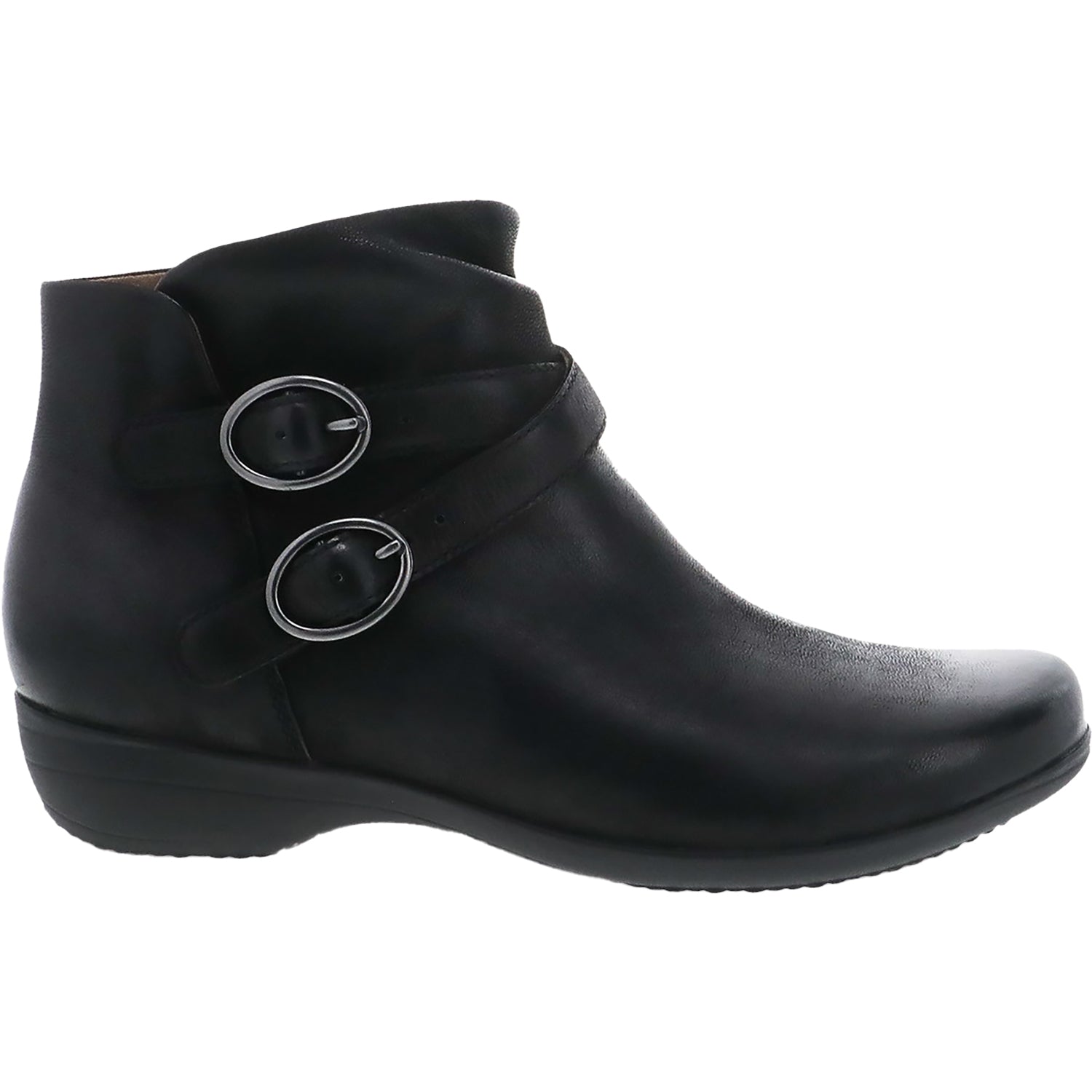 Womens Dansko Women's Dansko Faithe Black Burnished Nubuck Black Burnished Nubuck