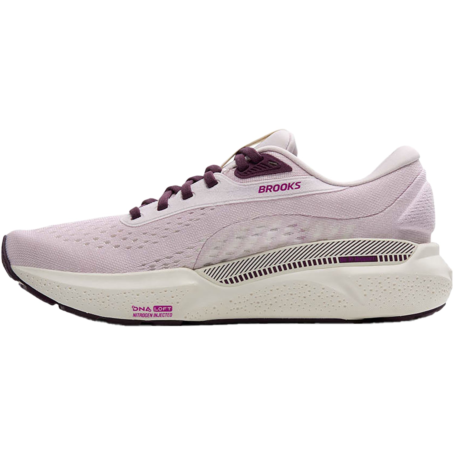 Womens Brooks Women's Brooks Adrenaline GTS 24 Orchid/Coconut/Purple Mesh Orchid/Coconut/Purple Mesh