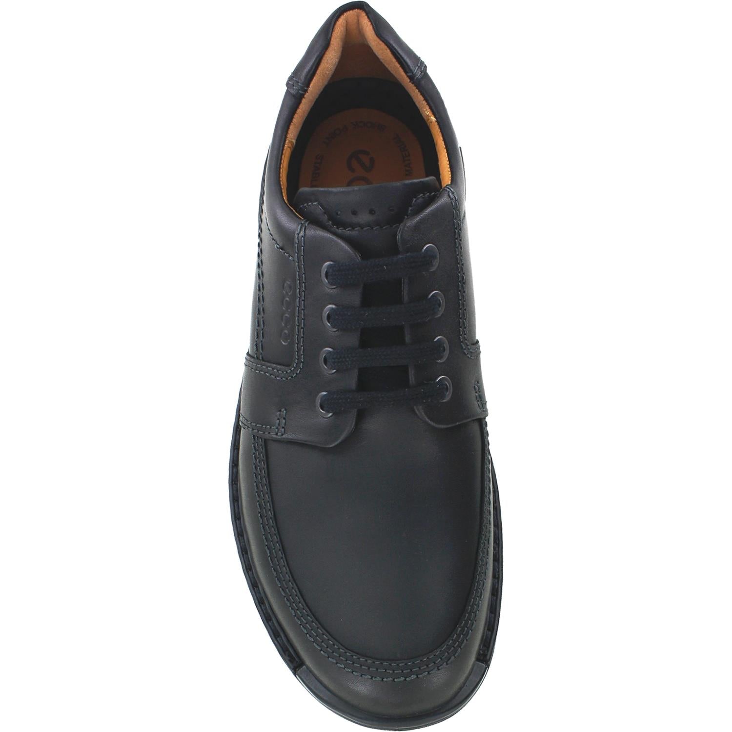 Mens Ecco Men's Ecco Fusion II Tie Black Leather Black Leather
