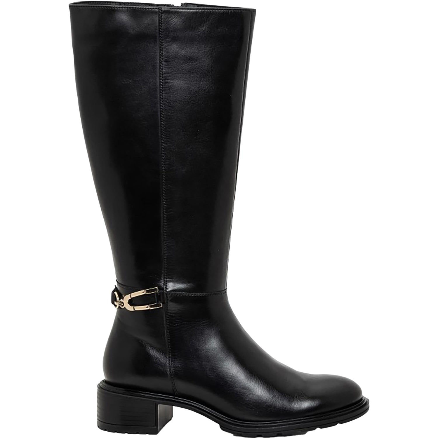 Womens Ara shoes Women's Ara Plumeria Tall Black Calf Leather Black