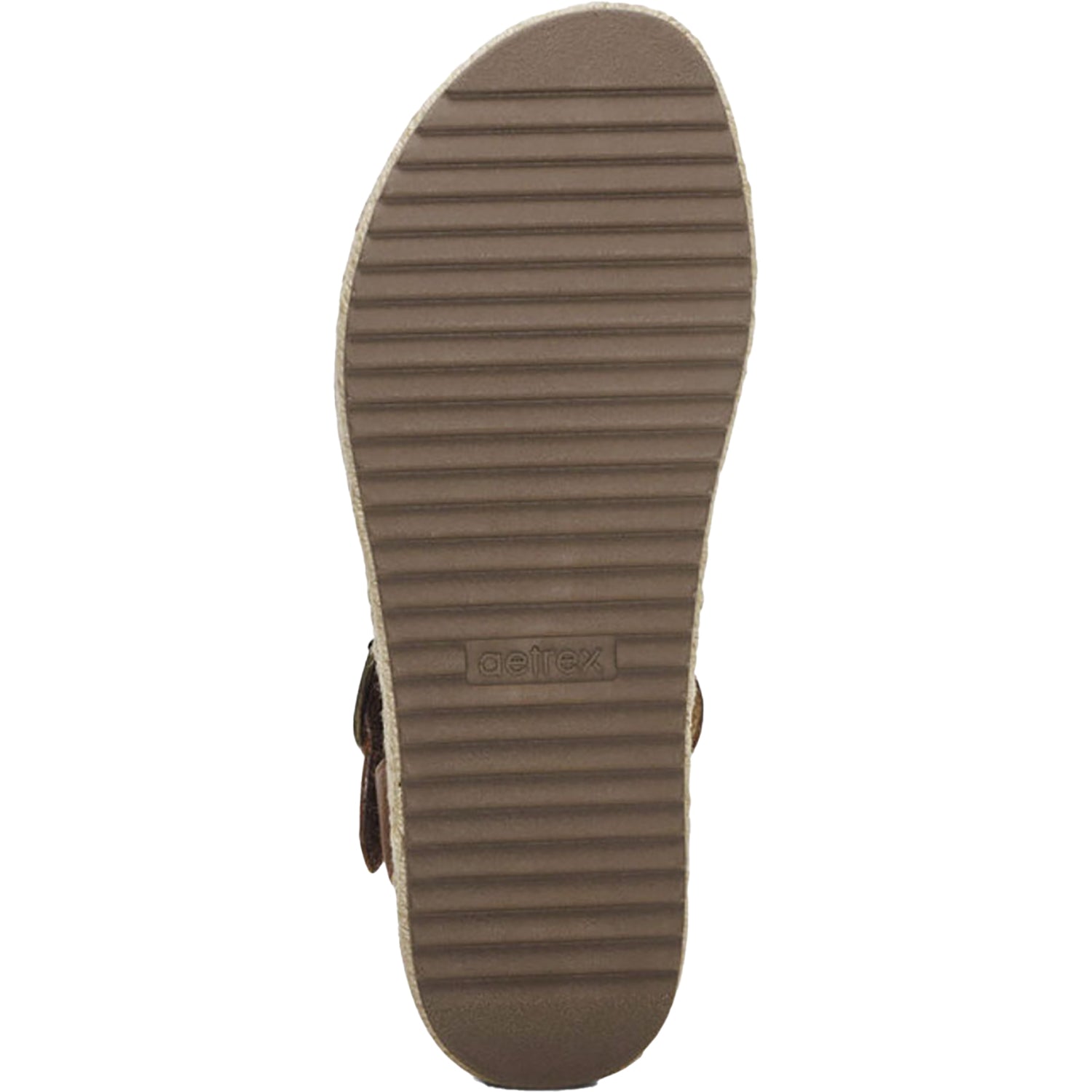 Womens Aetrex Women's Aetrex Paula Walnut Leather Walnut Leather