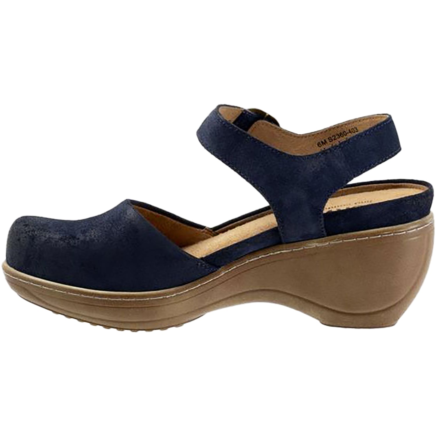 Womens Soft walk Women's Soft Walk Mabelle Navy Suede Navy Suede