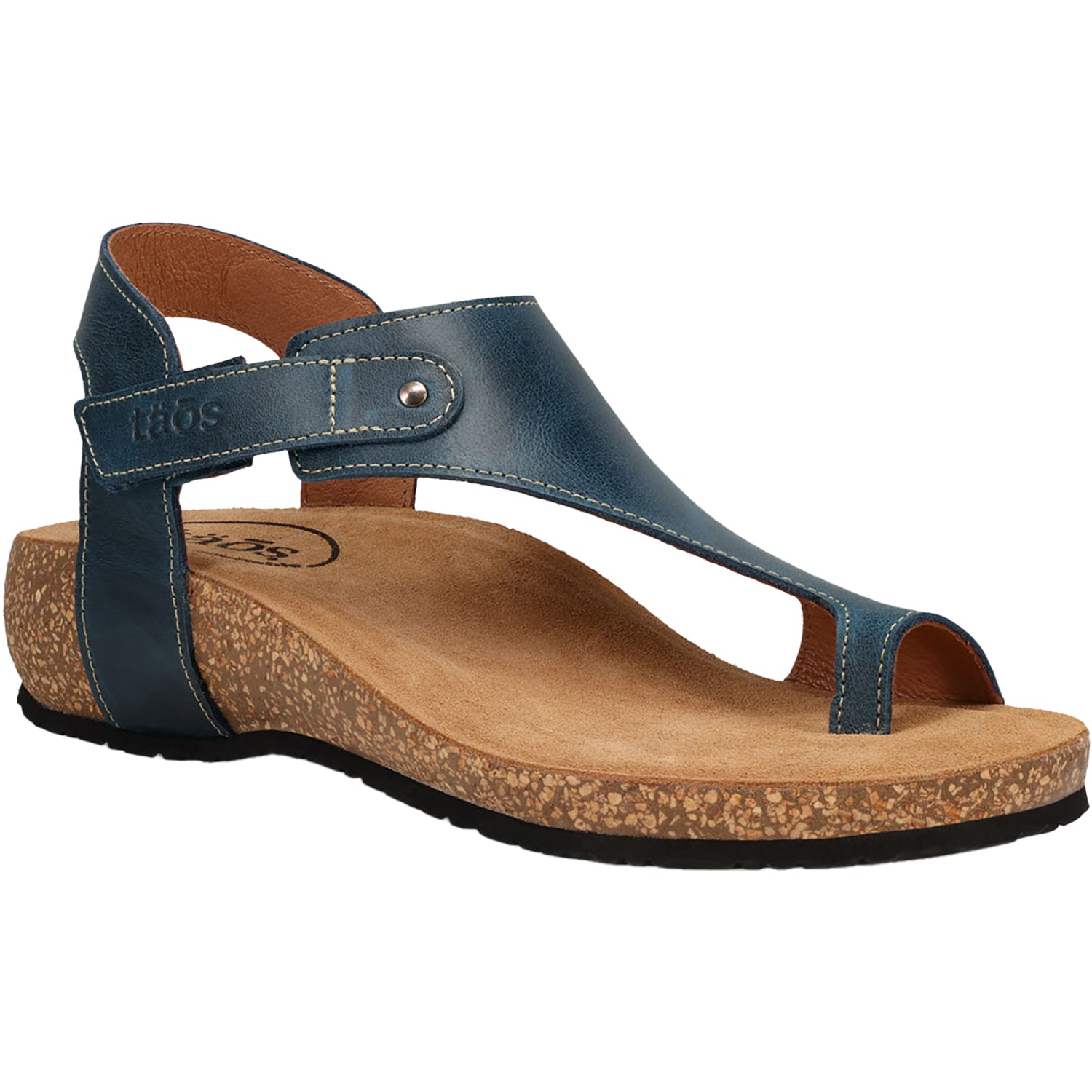 Womens Taos Women's Taos Fame Petrol Blue Leather Petrol Blue Leather