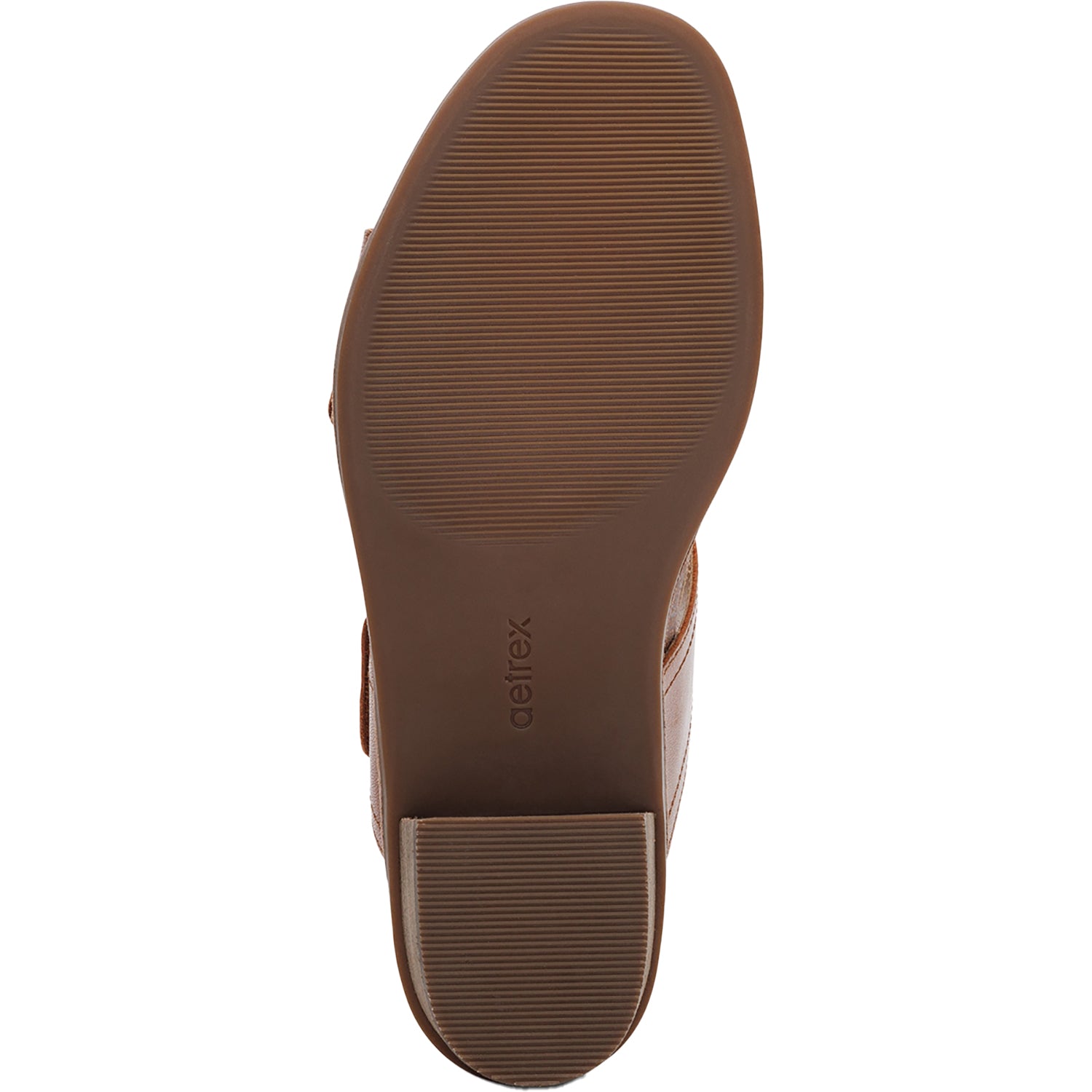 Womens Aetrex Women's Aetrex Tatiana Cognac Leather Cognac Leather