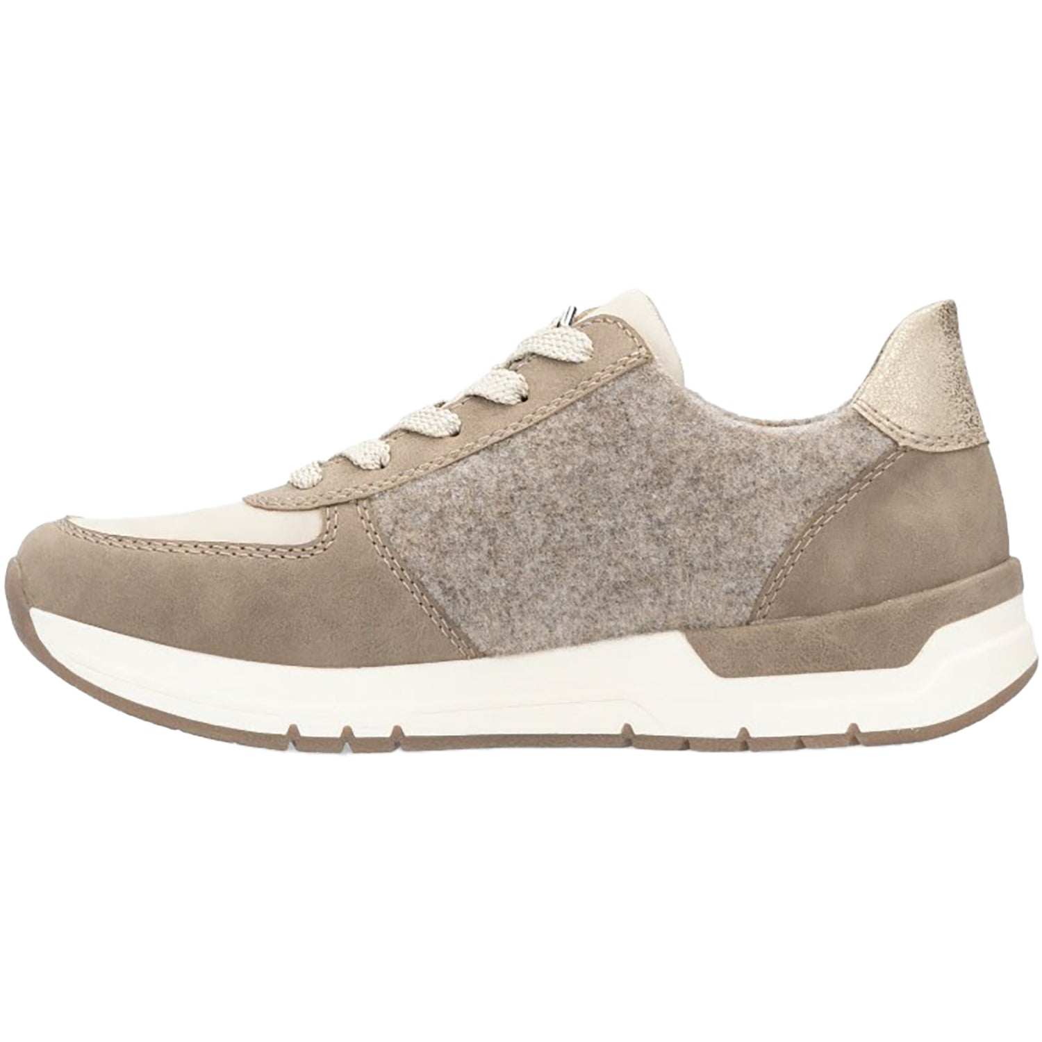 Womens Rieker Women's Rieker 58902-64 Fango/Ginger/Gold Combi Synthetic Fango/Ginger/Gold Combi Synthetic