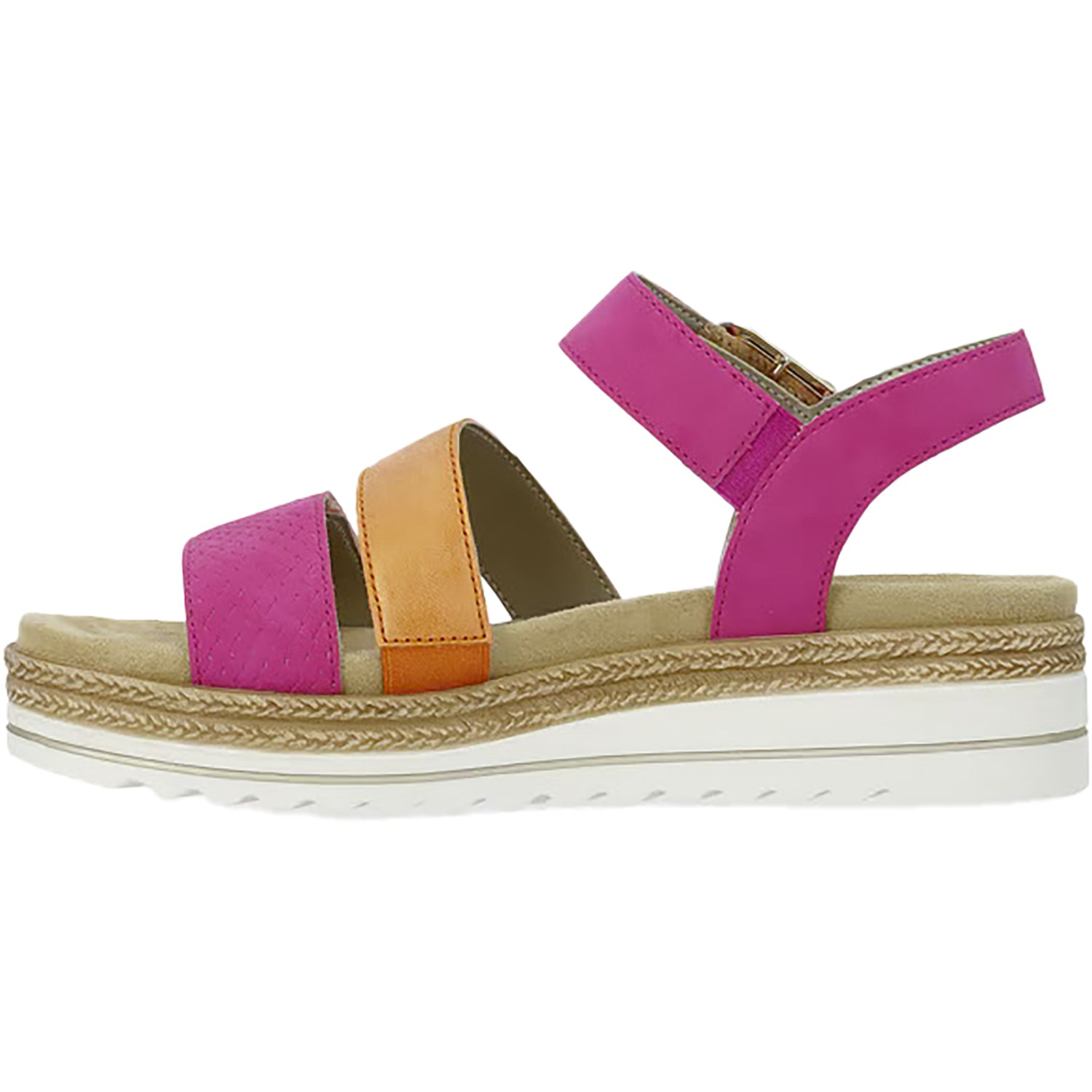 Womens Remonte Women's Remonte D0Q55-31 Magenta/Orange Synthetic Magenta/Orange Synthetic