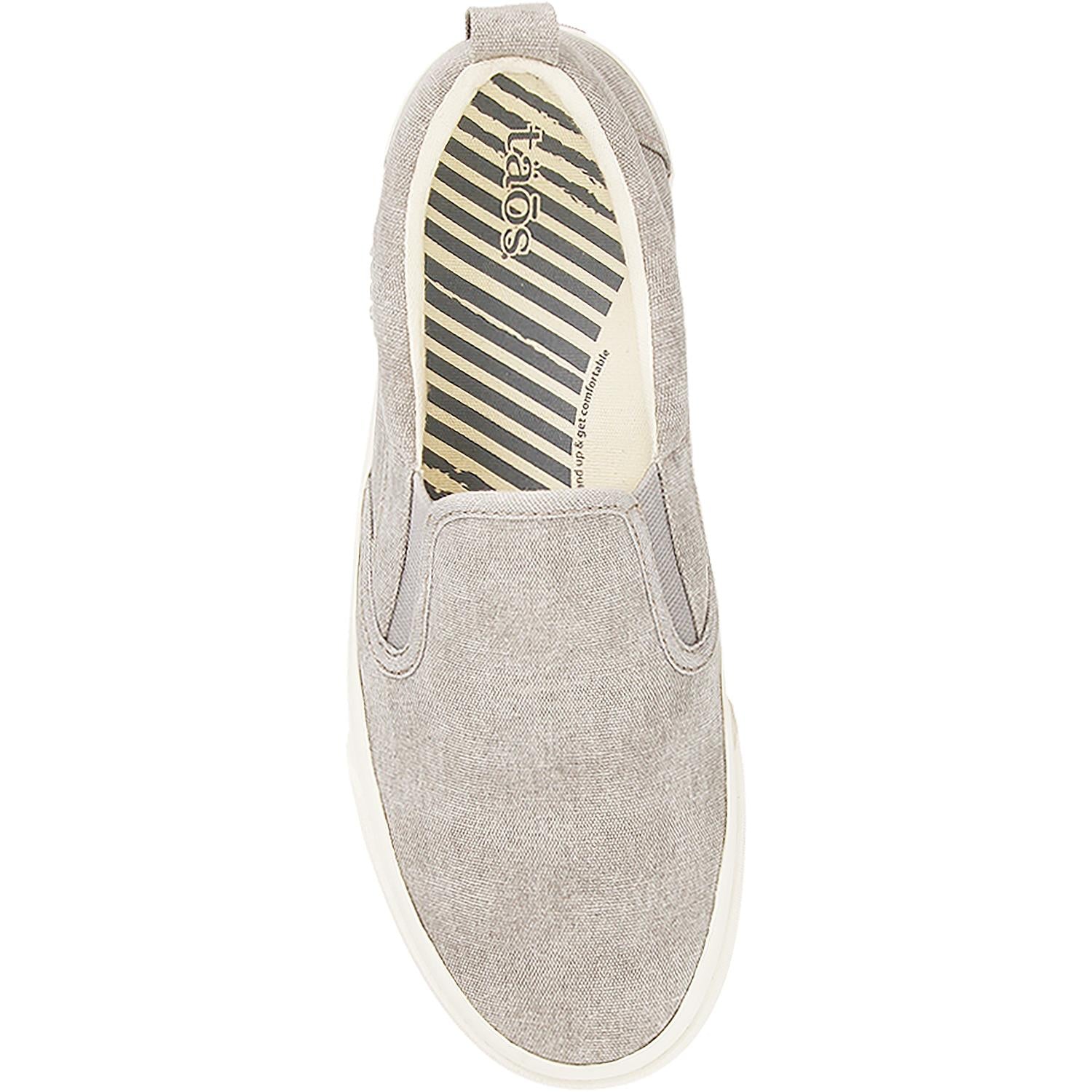 Womens Taos Women's Taos Rubber Soul Grey Wash Canvas Grey Wash Canvas