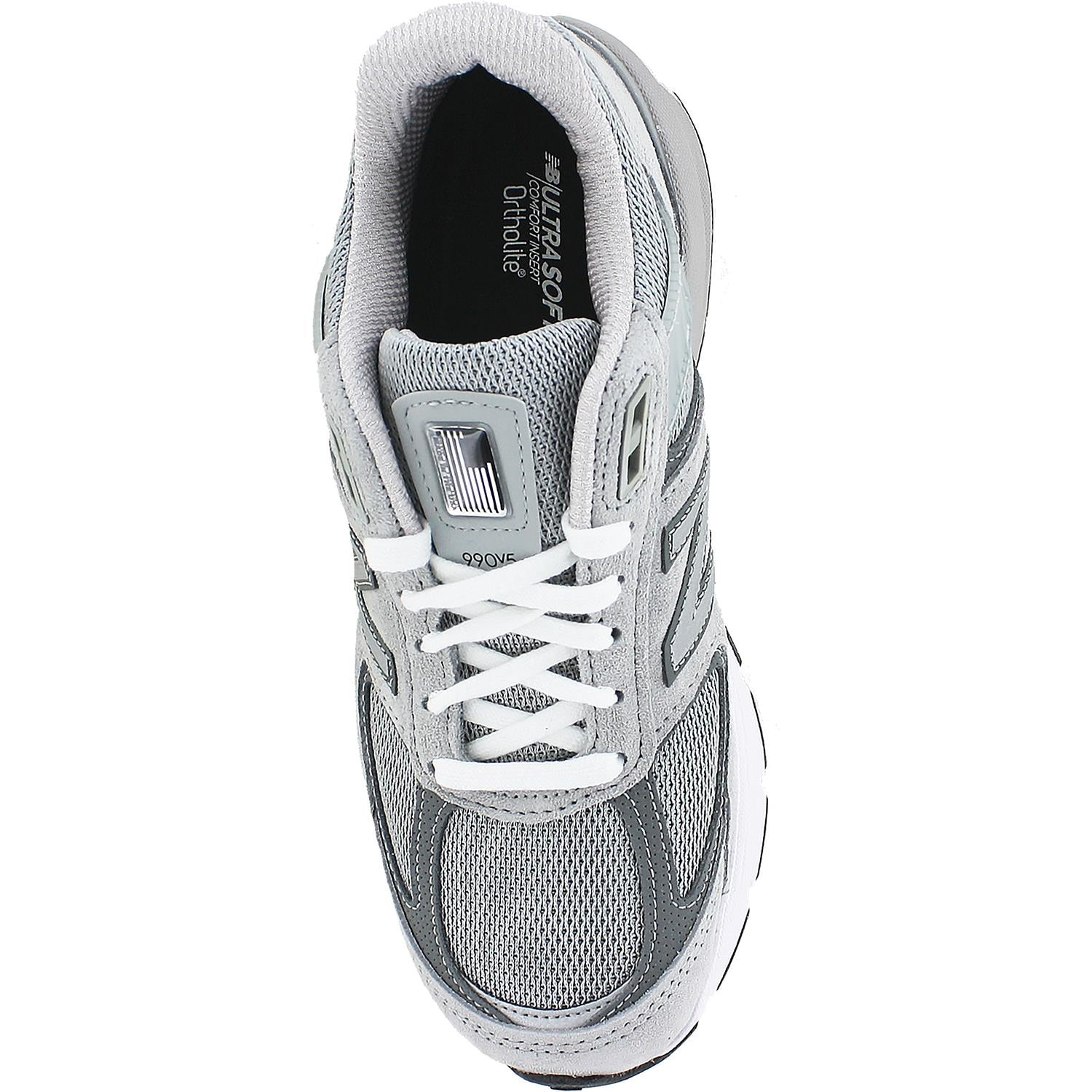 Womens New balance Women's New Balance W990GL5 Running Shoes Grey/Castlerock Suede/Mesh Grey/Castlerock Suede/Mesh