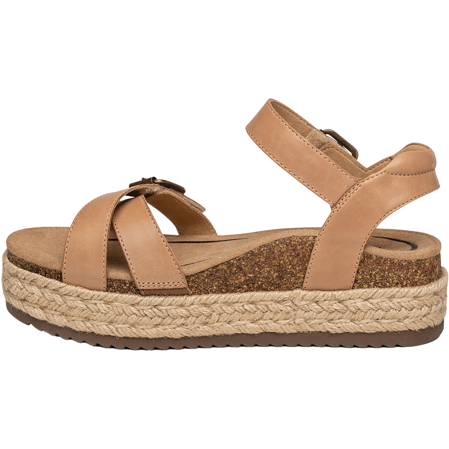 Womens Aetrex Women's Aetrex Paula Camel Leather Aetrex Paula Camel Leather