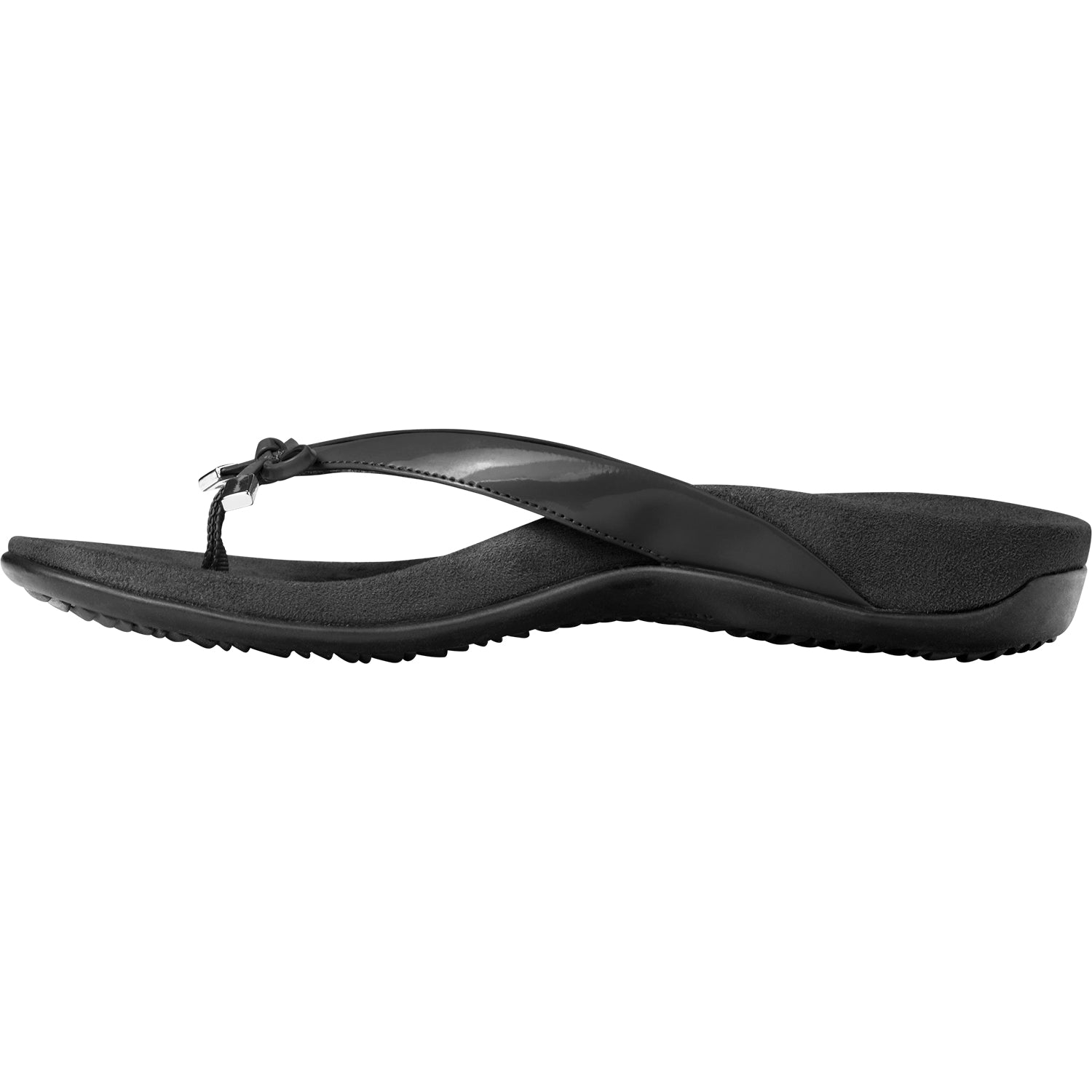 Womens Vionic Women's Vionic Bella II Black Patent Leather Black Patent Leather