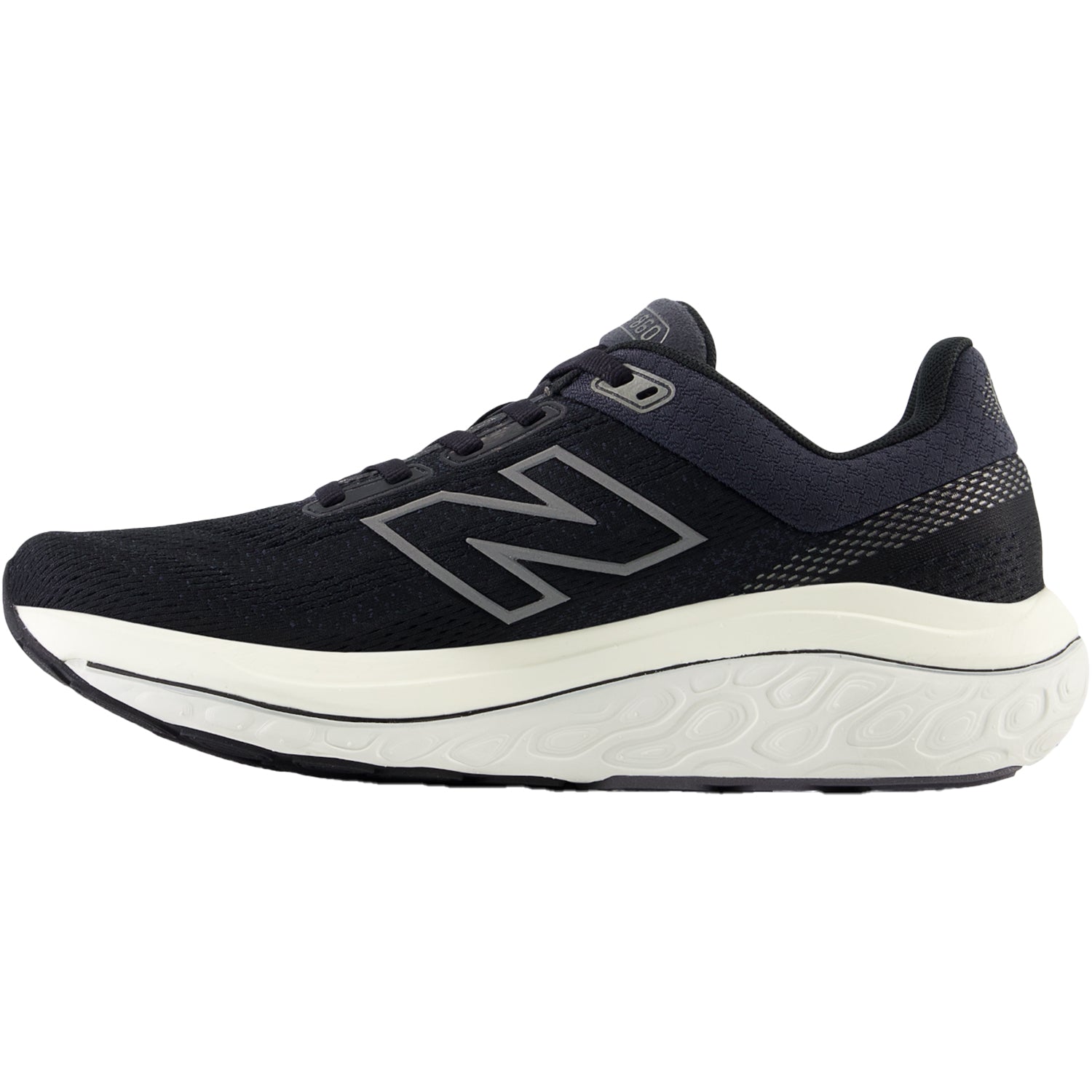 Womens New balance Women's New Balance Fresh Foam X W860A14 Black/Phantom/Angora Mesh Black/Phantom/Angora Mesh