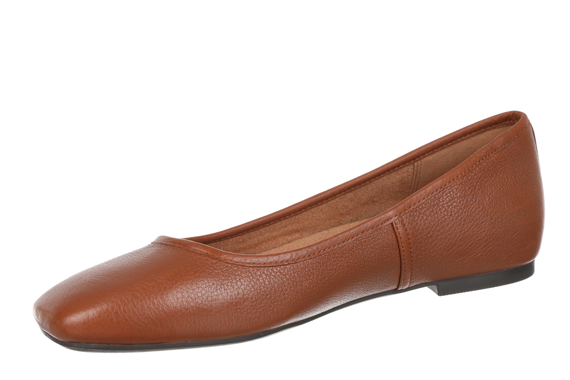 Womens Vionic Women's Vionic Orinda Dark Tan Leather Dark Tan