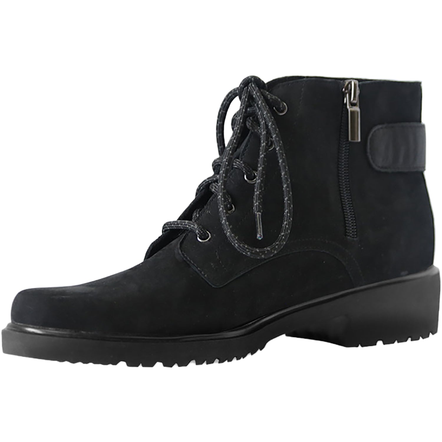 Womens Munro Women's Munro Bradley II Black Nubuck Black