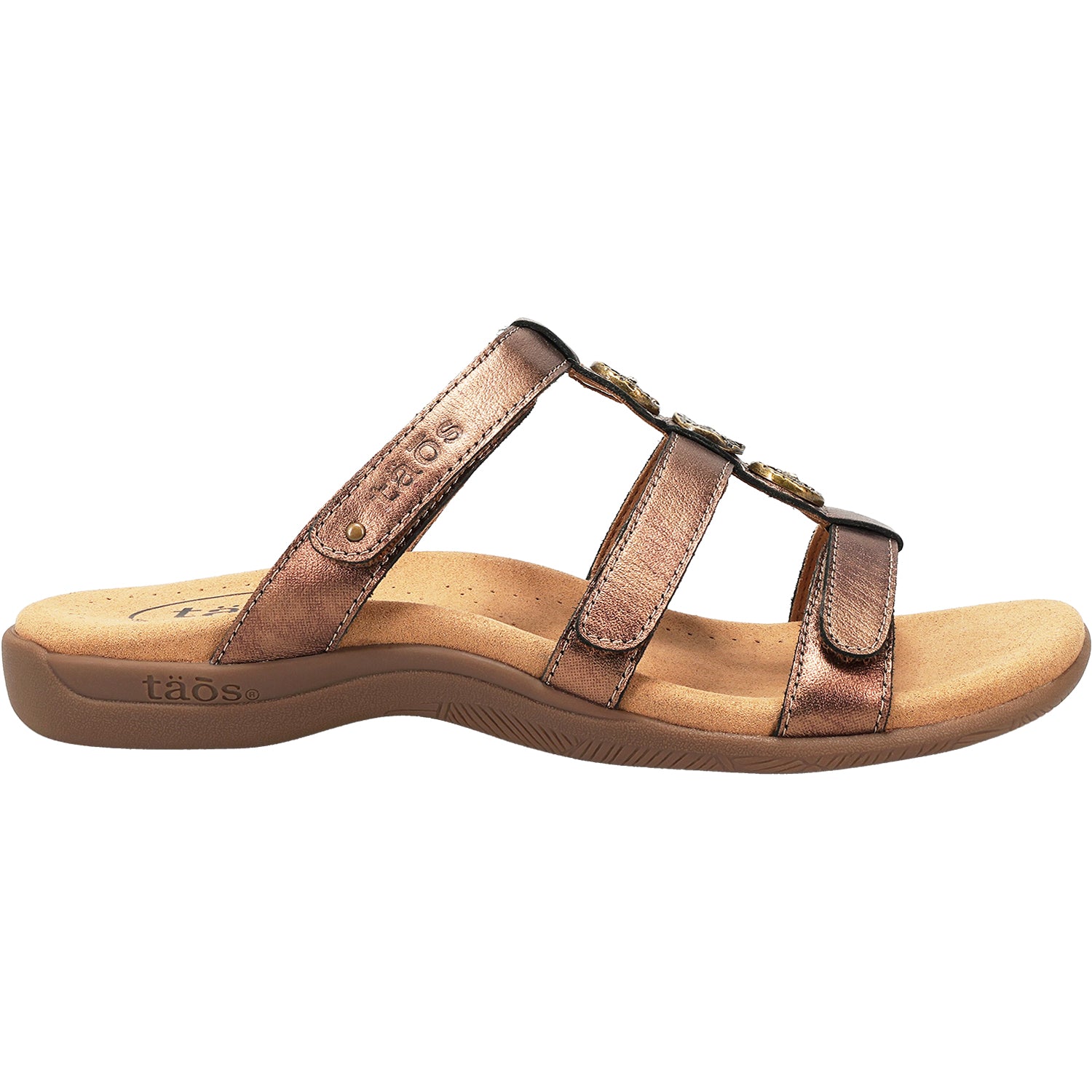 Womens Taos Women's Taos Prize 4 Bronze Leather Bronze Leather