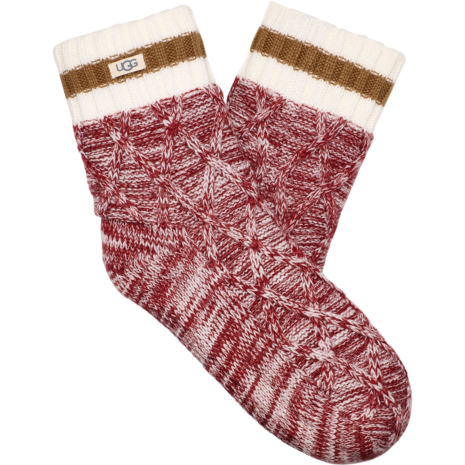 Womens Ugg Women's UGG Deedee Fleece Lined Quarter Rubious/Chestnut Rubious/Chestnut