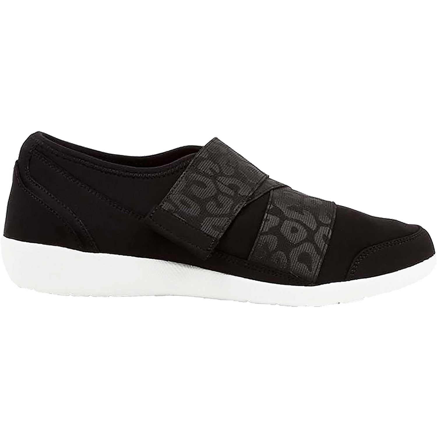 Womens Ziera Women's Ziera Urban Black Leopard Neoprene/White Sole Black Leopard Neoprene