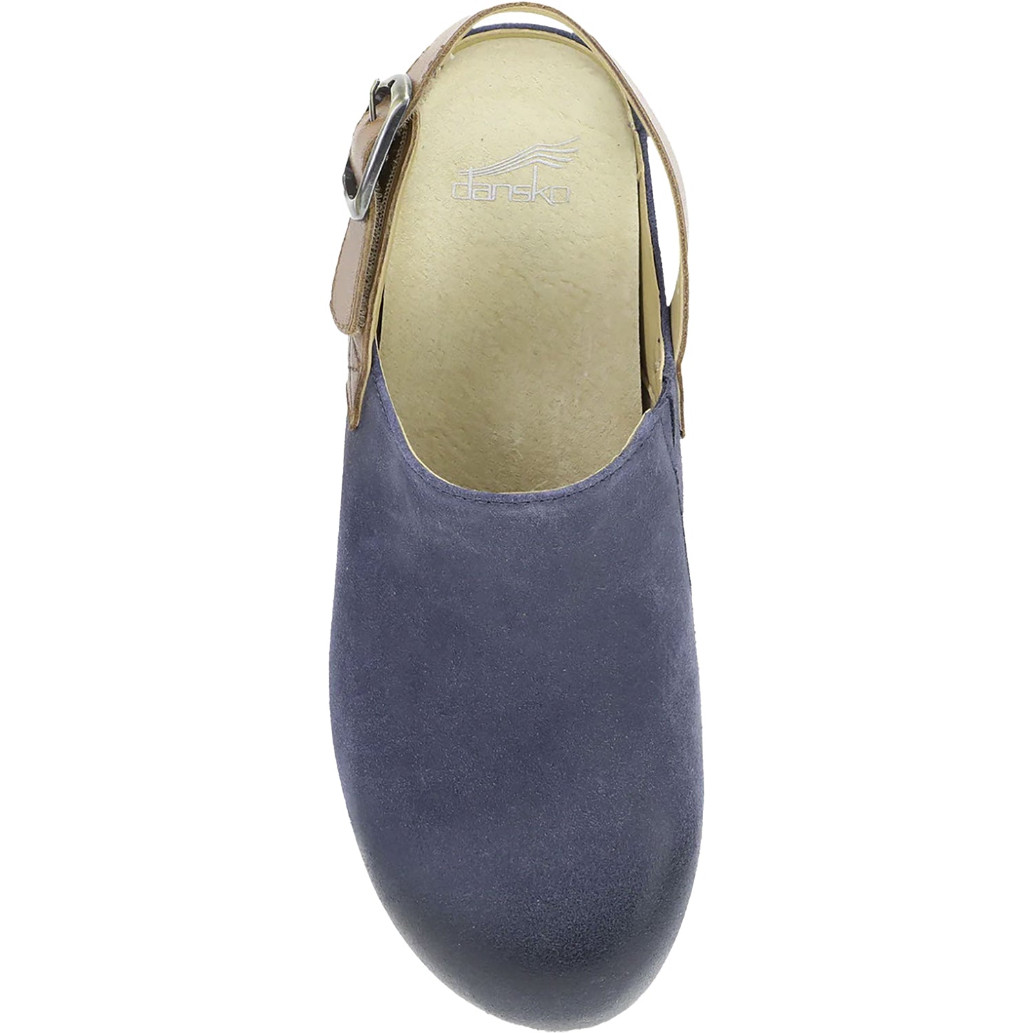 Womens Dansko Women's Dansko Merrin Blue Burnished Suede Blue Burnished Suede