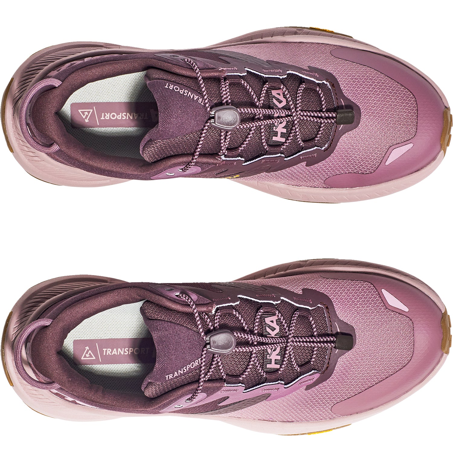 Womens Hoka one one Women's Hoka Transport Raisin/Wistful Mauve Mesh Raisin/Wistful Mauve Mesh