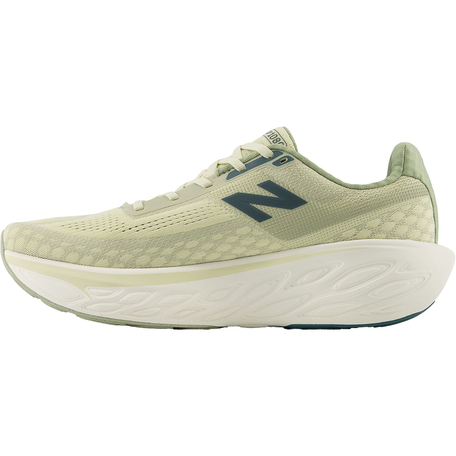Mens New balance Men's New Balance Fresh Foam X 1080M14 Pale Moss/New Spruce/Linen Mesh Pale Moss/New Spruce/Linen Mesh