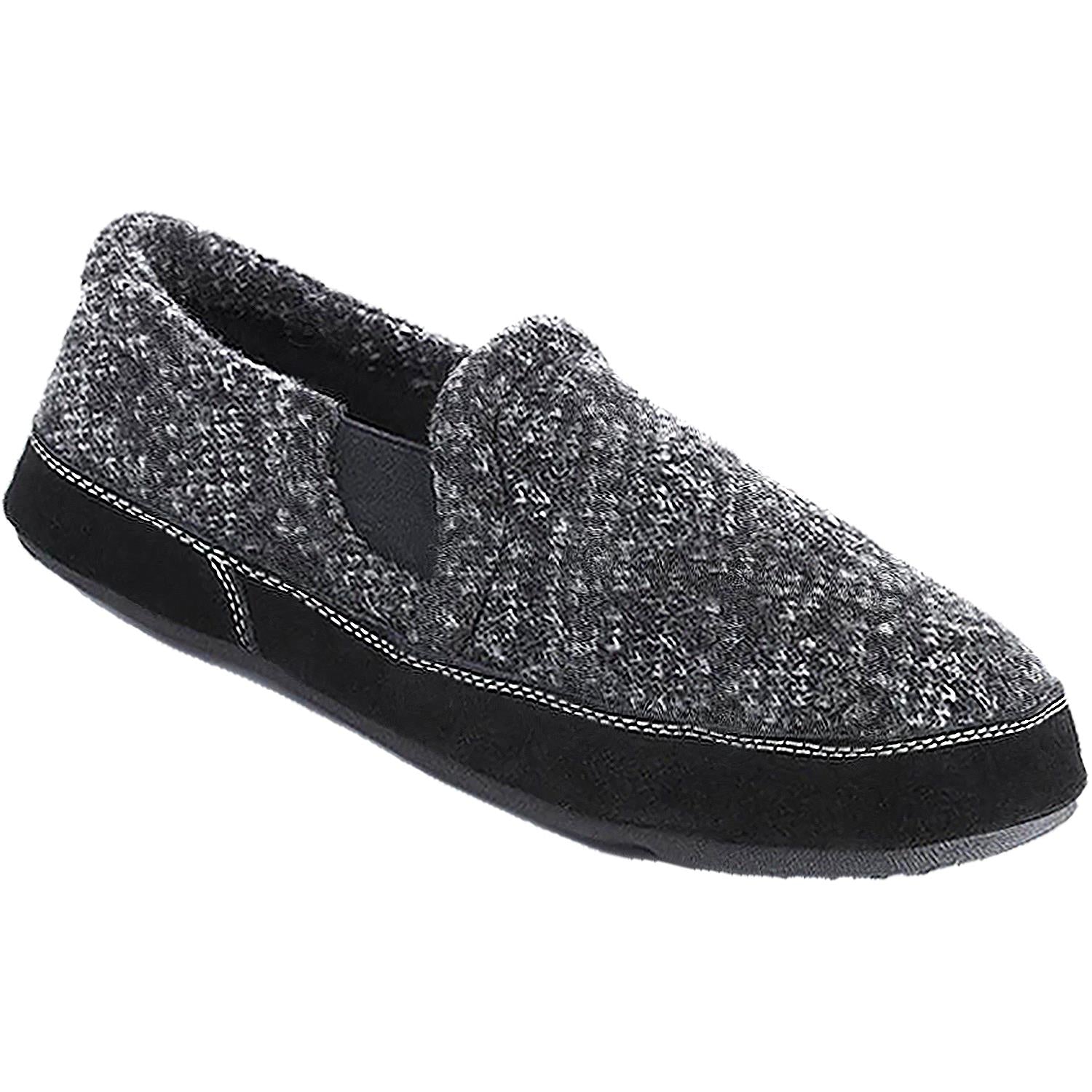 Mens Acorn Men's Acorn Fave Gore Charcoal Tweed Wool Charcoal Tweed Wool