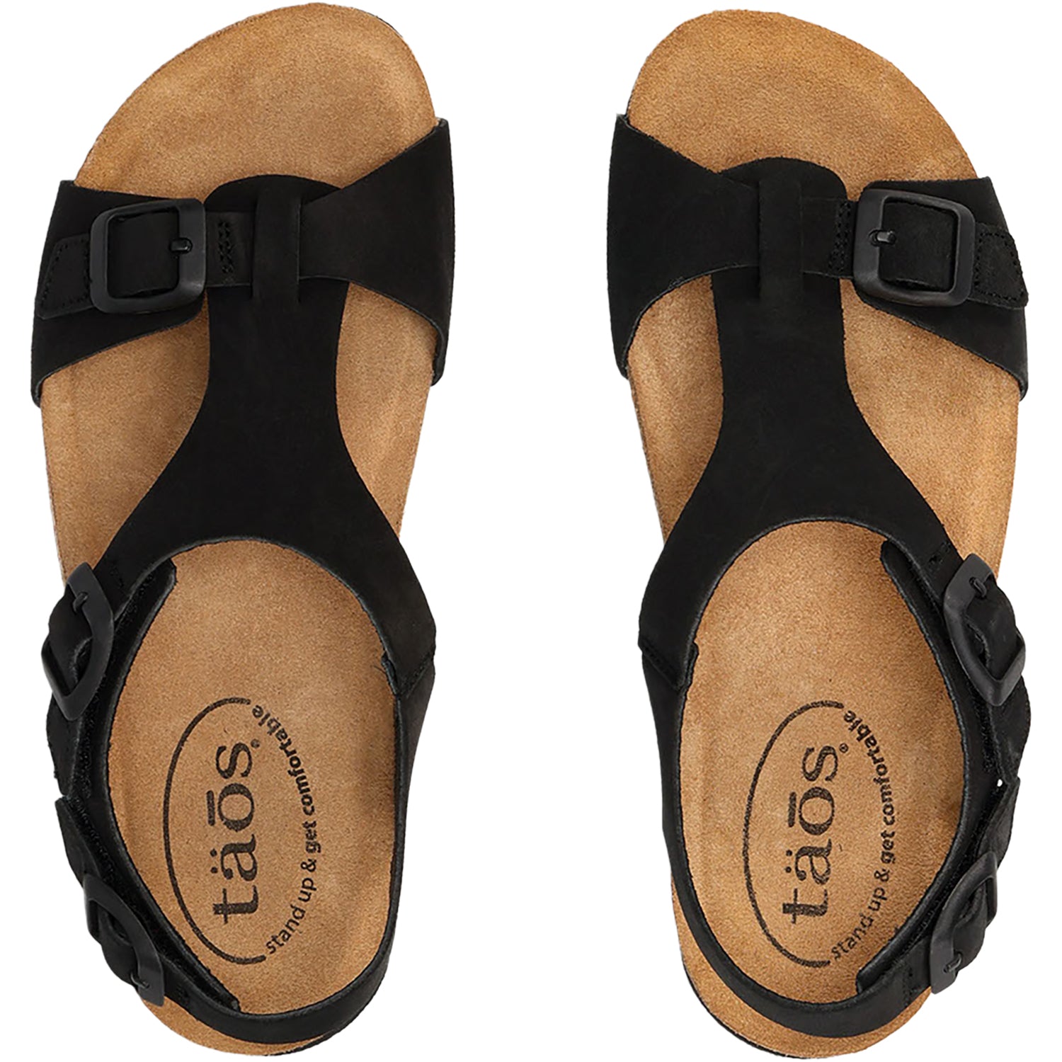 Womens Taos Women's Taos MVP Black Suede Black Suede