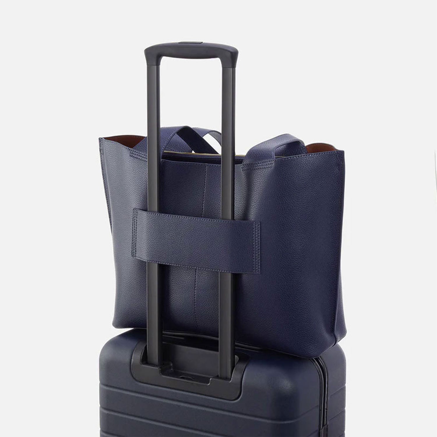Womens Hobo Hobo International Vida Tote Mood Indigo Micro Pebbled Leather Mood Indigo Micro Pebbled Leather
