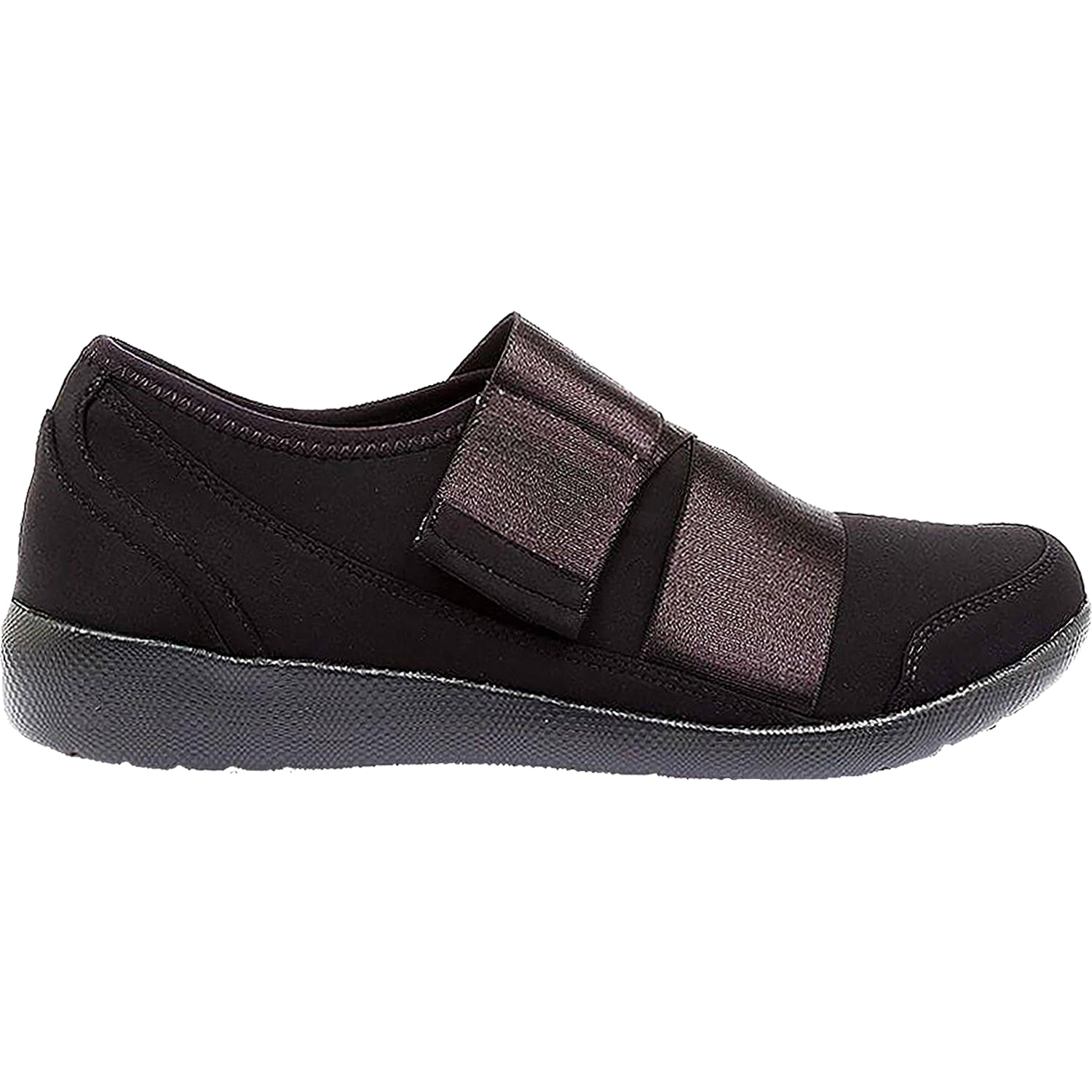Womens Ziera Women's Ziera Urban Black/Black Fabric Black/Black Fabric