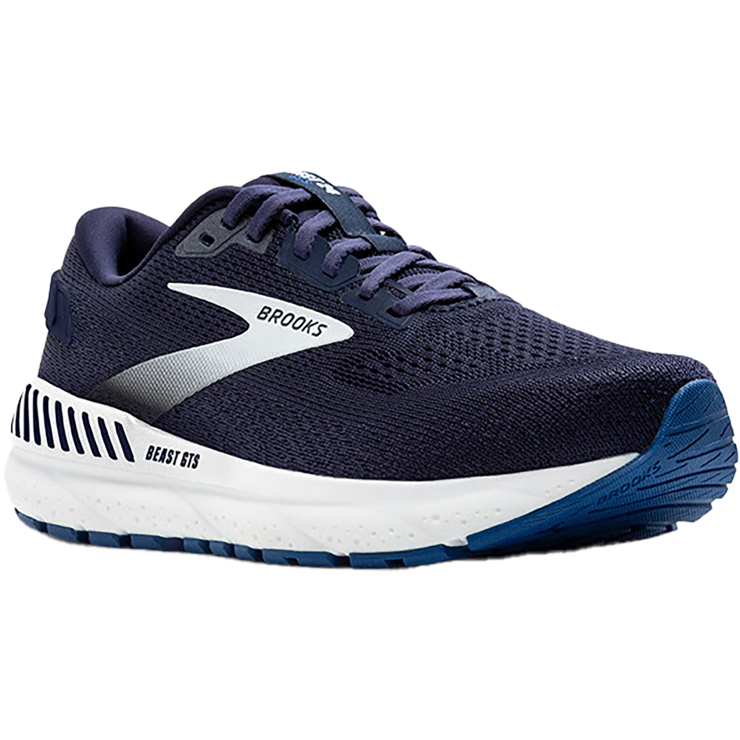 Mens Brooks Men's Brooks Beast GTS 24 Peacoat/True Navy/White Mesh Peacoat/True Navy/White Mesh