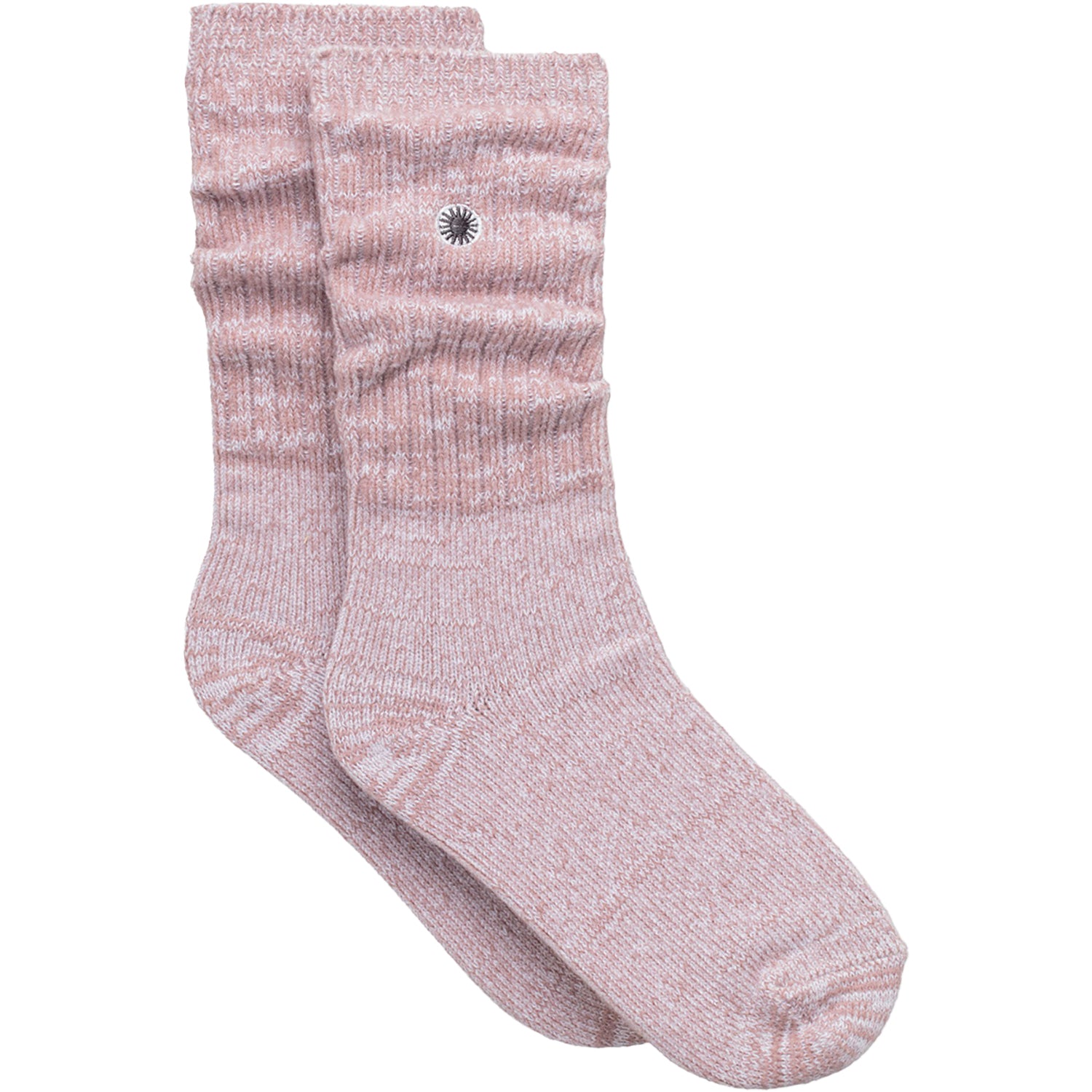 Womens Ugg Women's UGG Rib Knit Slouchy Crew Sock Dusk Dusk