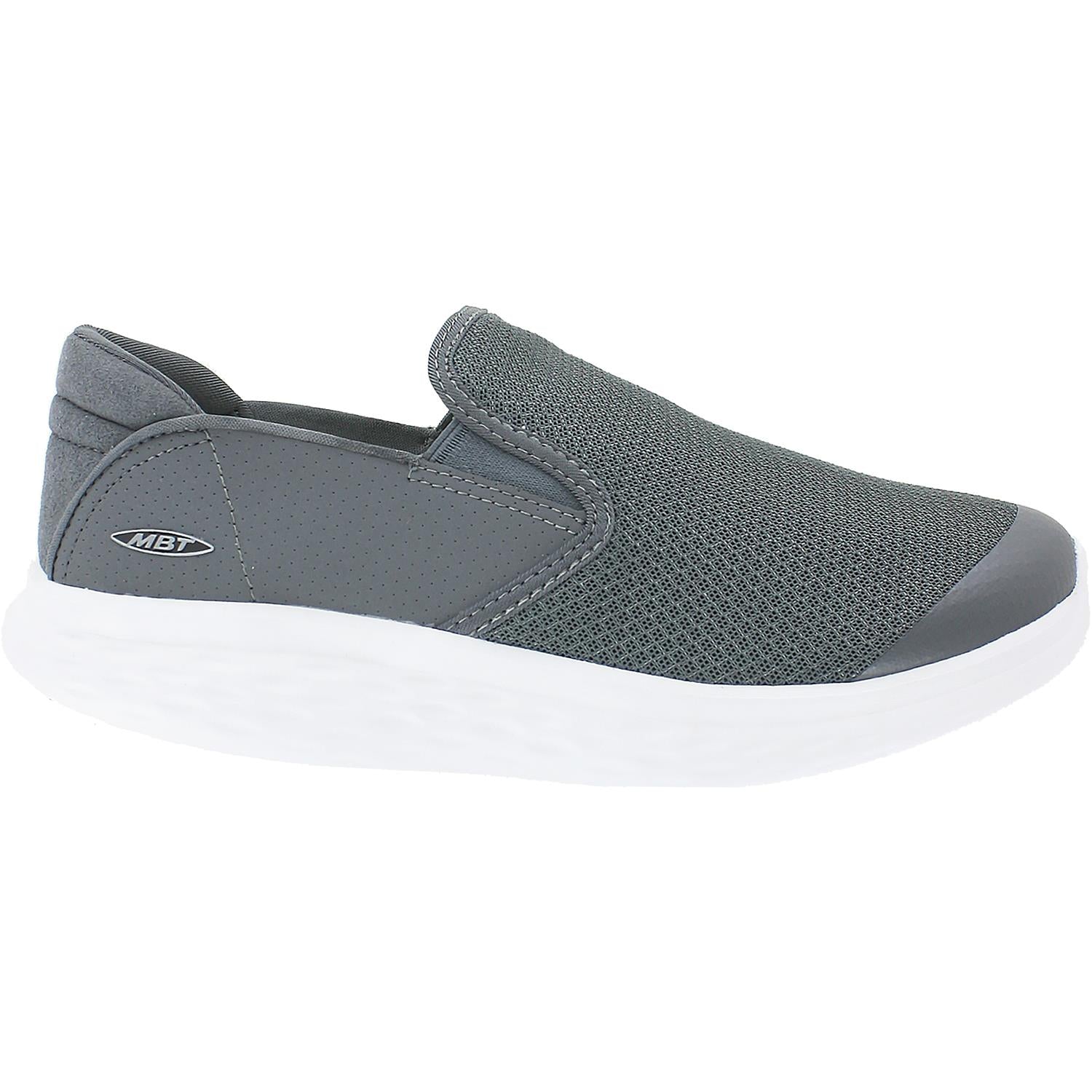 Womens Mbt Women's MBT Modena Slip-On Grey Mesh Grey Mesh