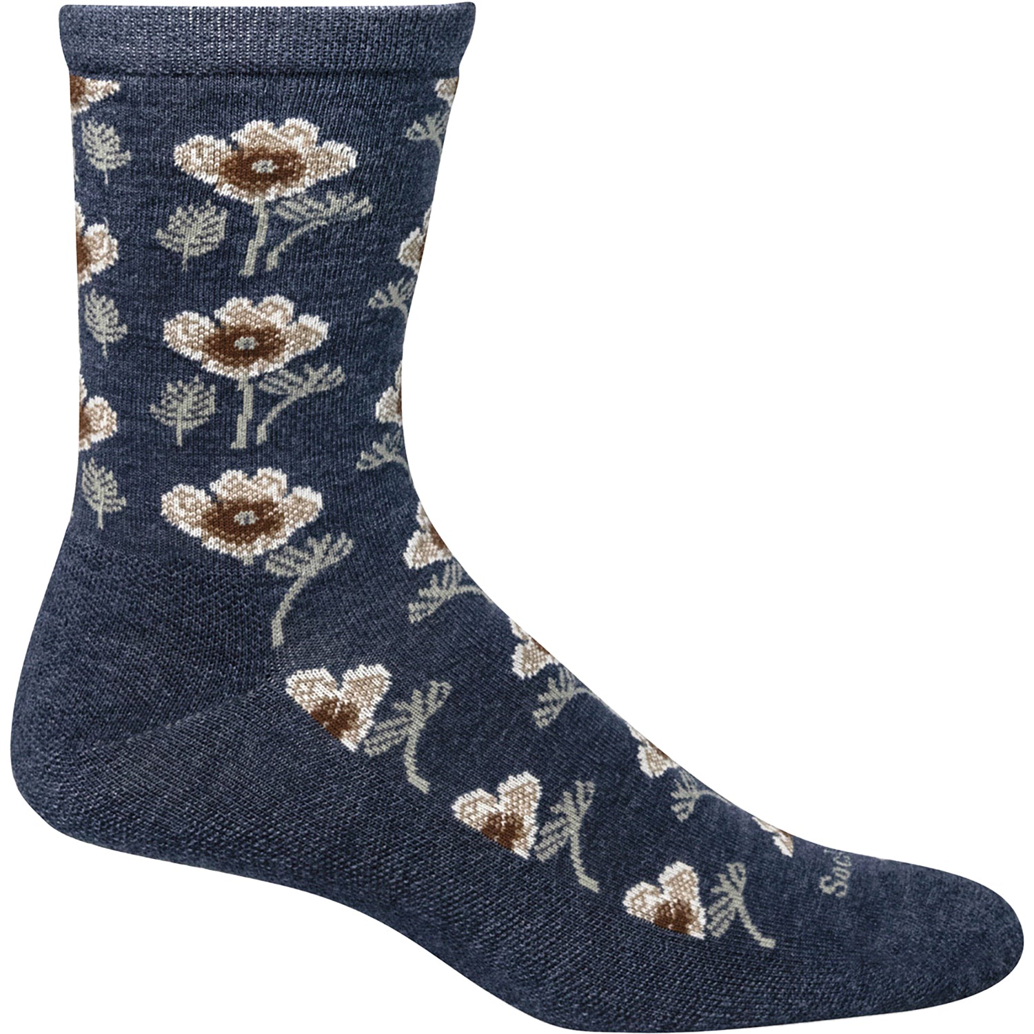 Womens Sockwell Women's Sockwell Poppy Denim Crew Socks Denim