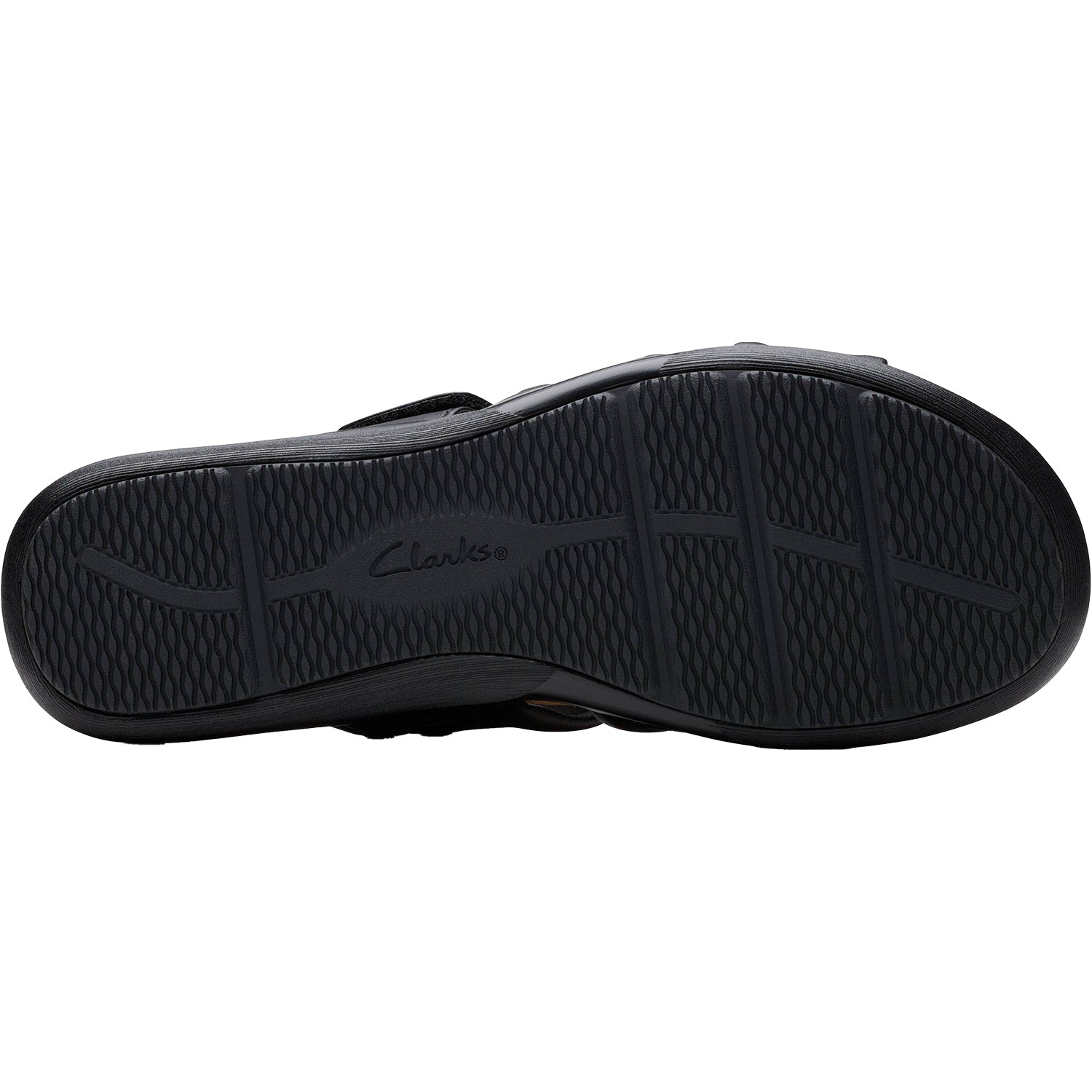 Womens Clarks Women's Clarks Kitly Slide Black Leather Black Leather