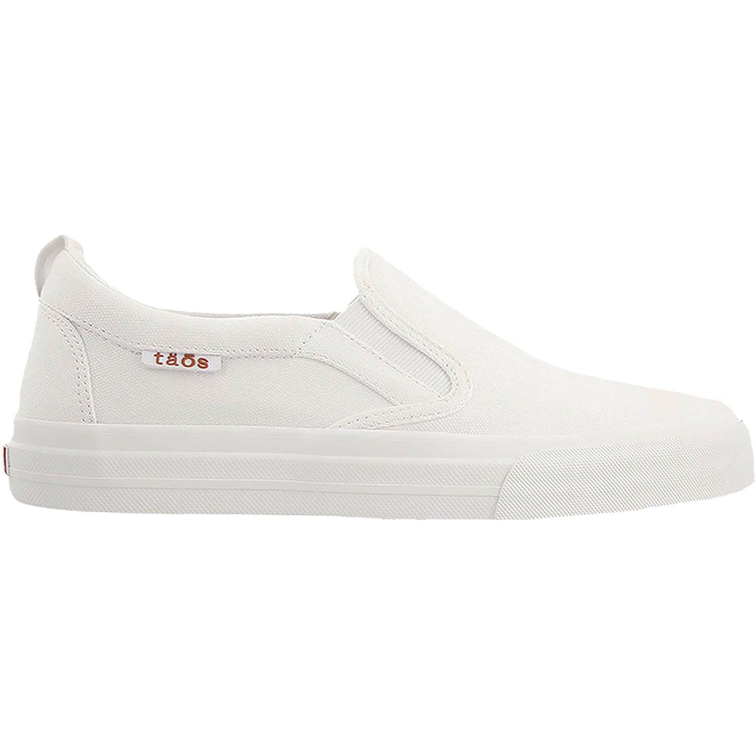 Womens Taos Women's Taos Rubber Soul White Canvas White Canvas