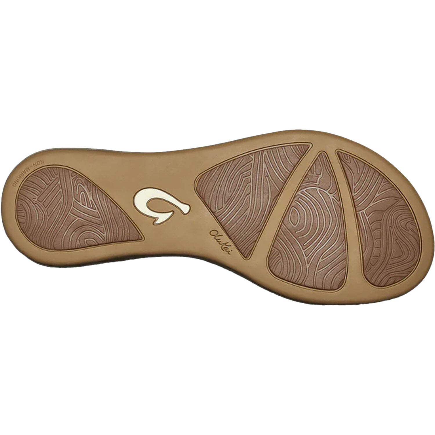 Womens Olukai Women's Olukai Honu Tan/Tan Leather Tan/Tan Leather