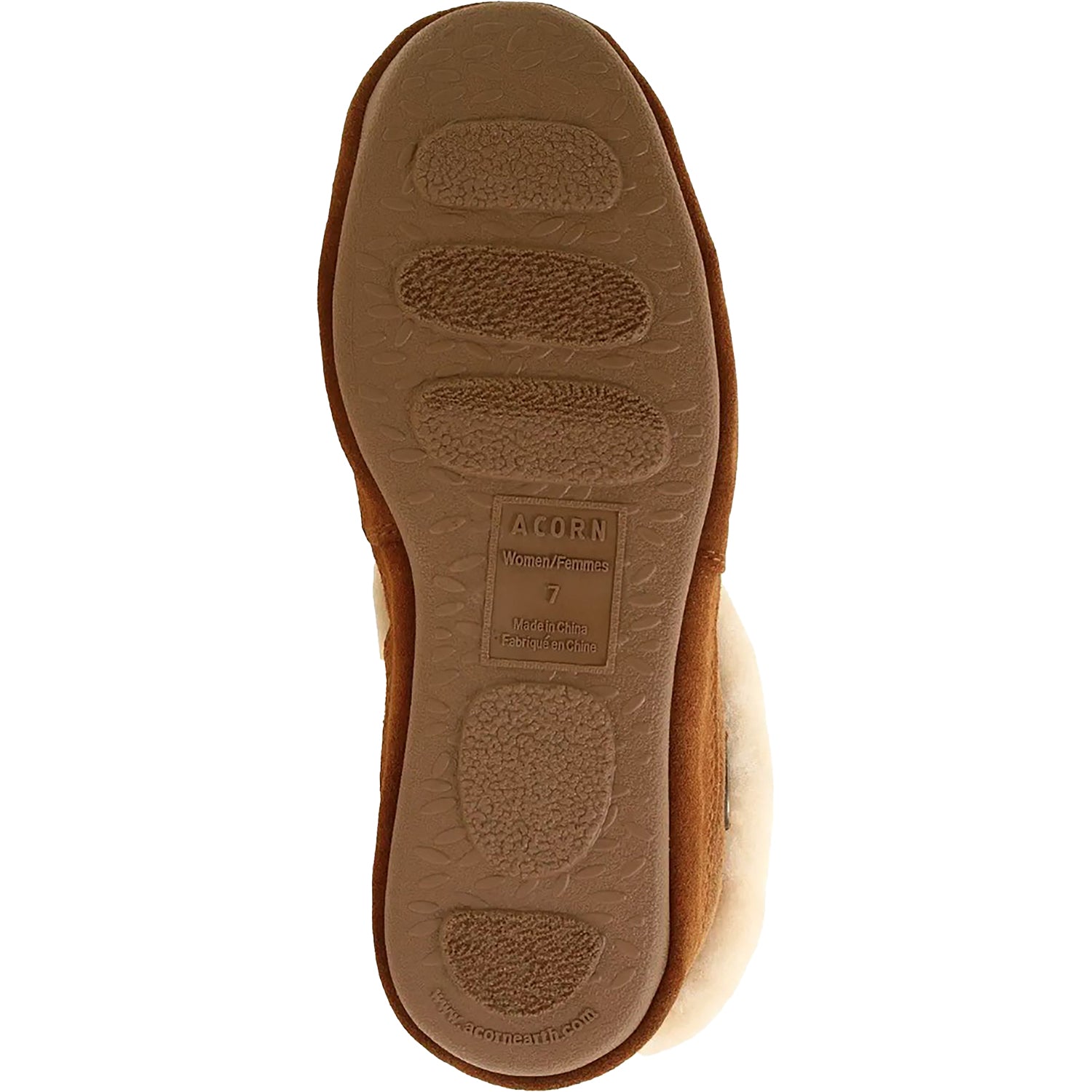 Womens Acorn Women's Acorn Oh Ewe Walnut Sheepskin Walnut