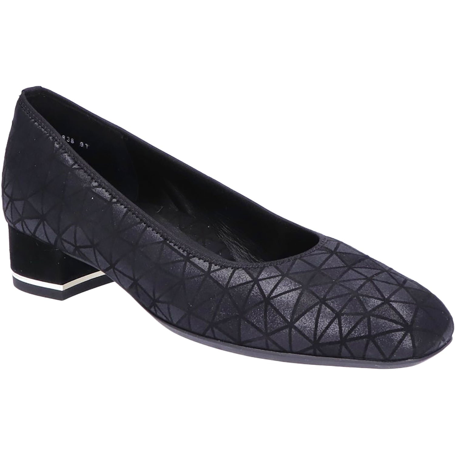 Womens Ara shoes Women's Ara Gabrielle SP Black Novelkid Suede Black Novelkid Suede
