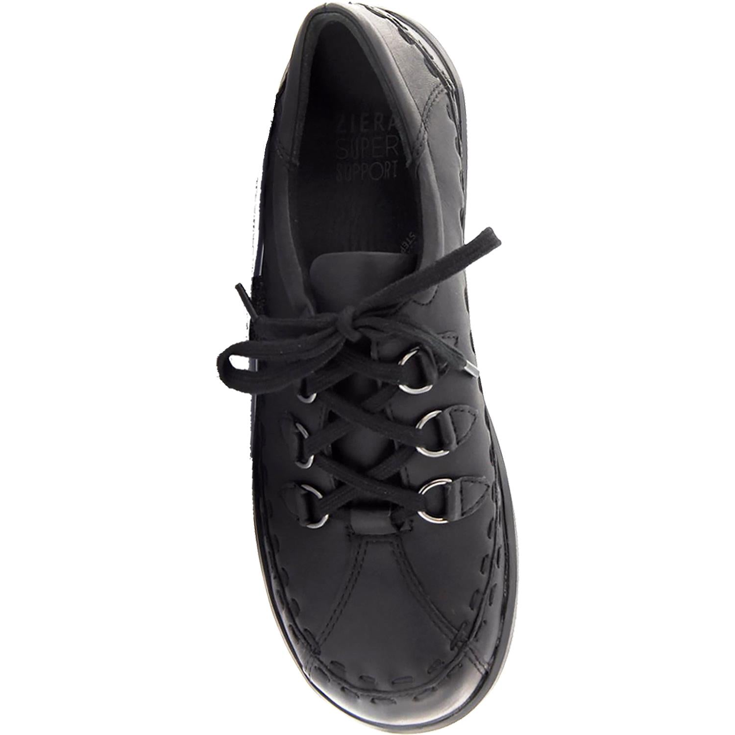 Womens Ziera Women's Ziera Allsorts Black Leather Black Leather