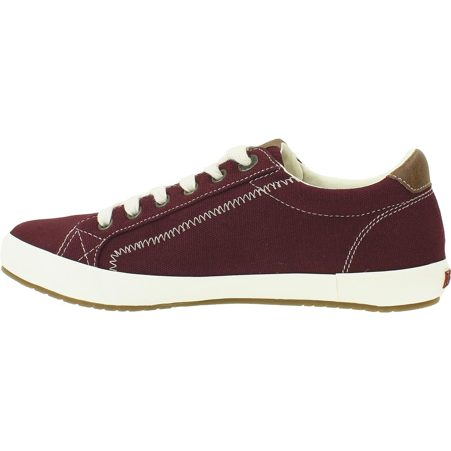 Womens Taos Women's Taos Star Burst Burgundy Canvas Burgundy Canvas