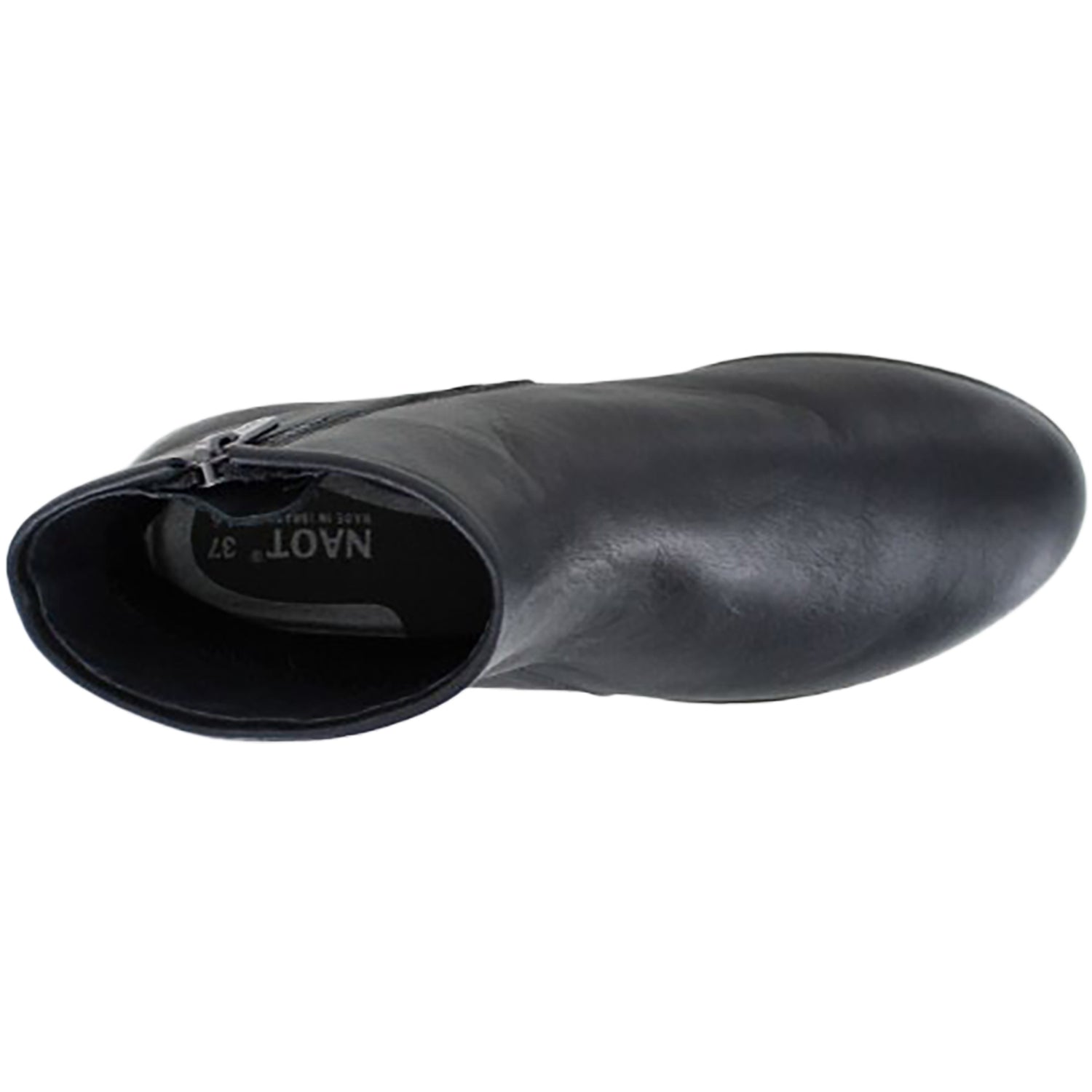 Womens Naot Women's Naot Norther Water Resistant Black Leather Black Leather