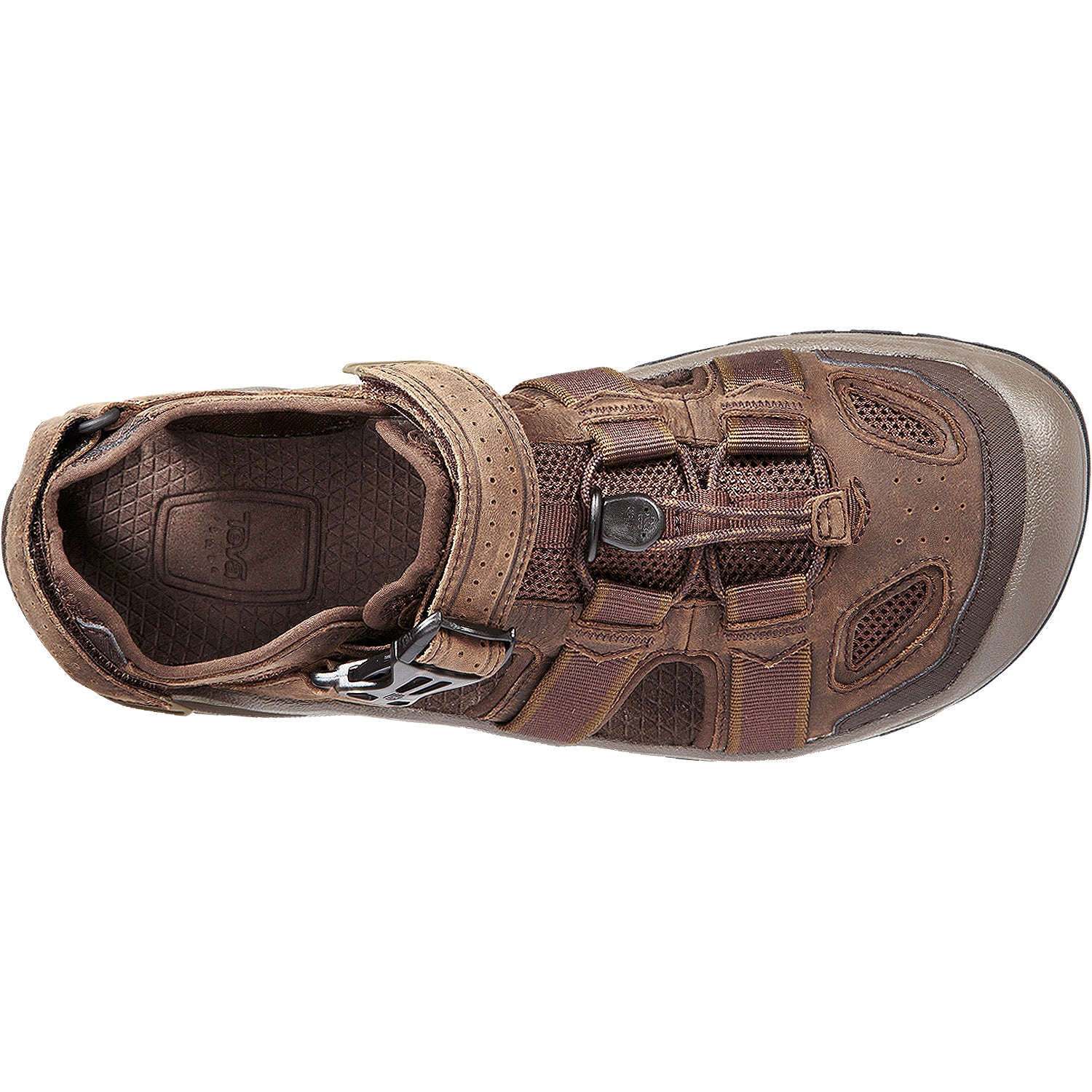 Mens Teva Men's Teva Omnium 2 Turkish Coffee Leather Turkish Coffee Leather