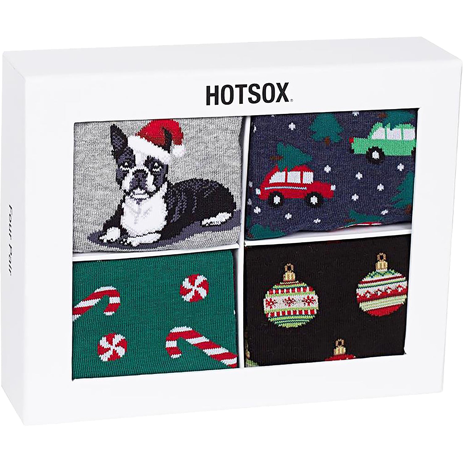 Mens Hot sox Men's Hot Sox Holiday Gift Box Assorted Assorted